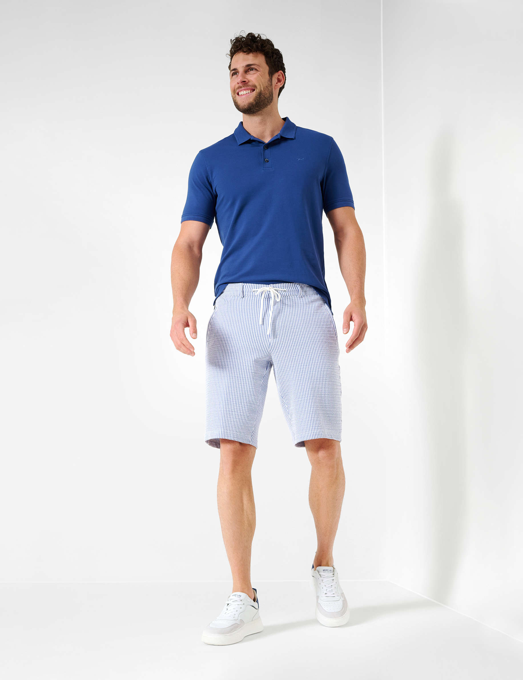 Men Style PHIL DUSTY BLUE Modern Fit Model Outfit