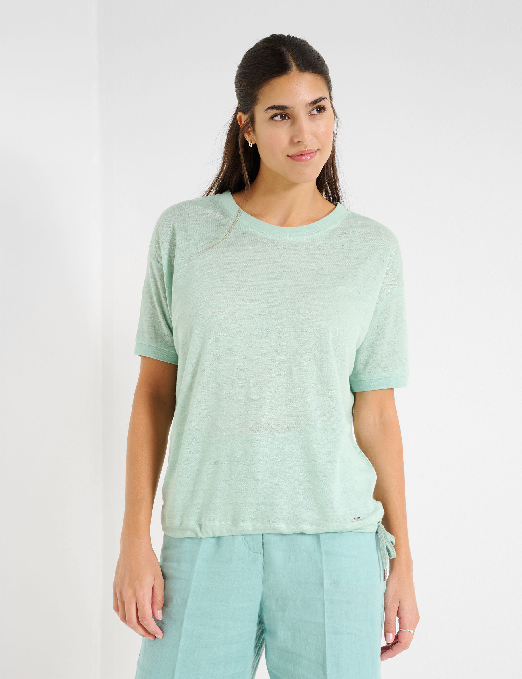 Women Style CANDICE mint  Model Front