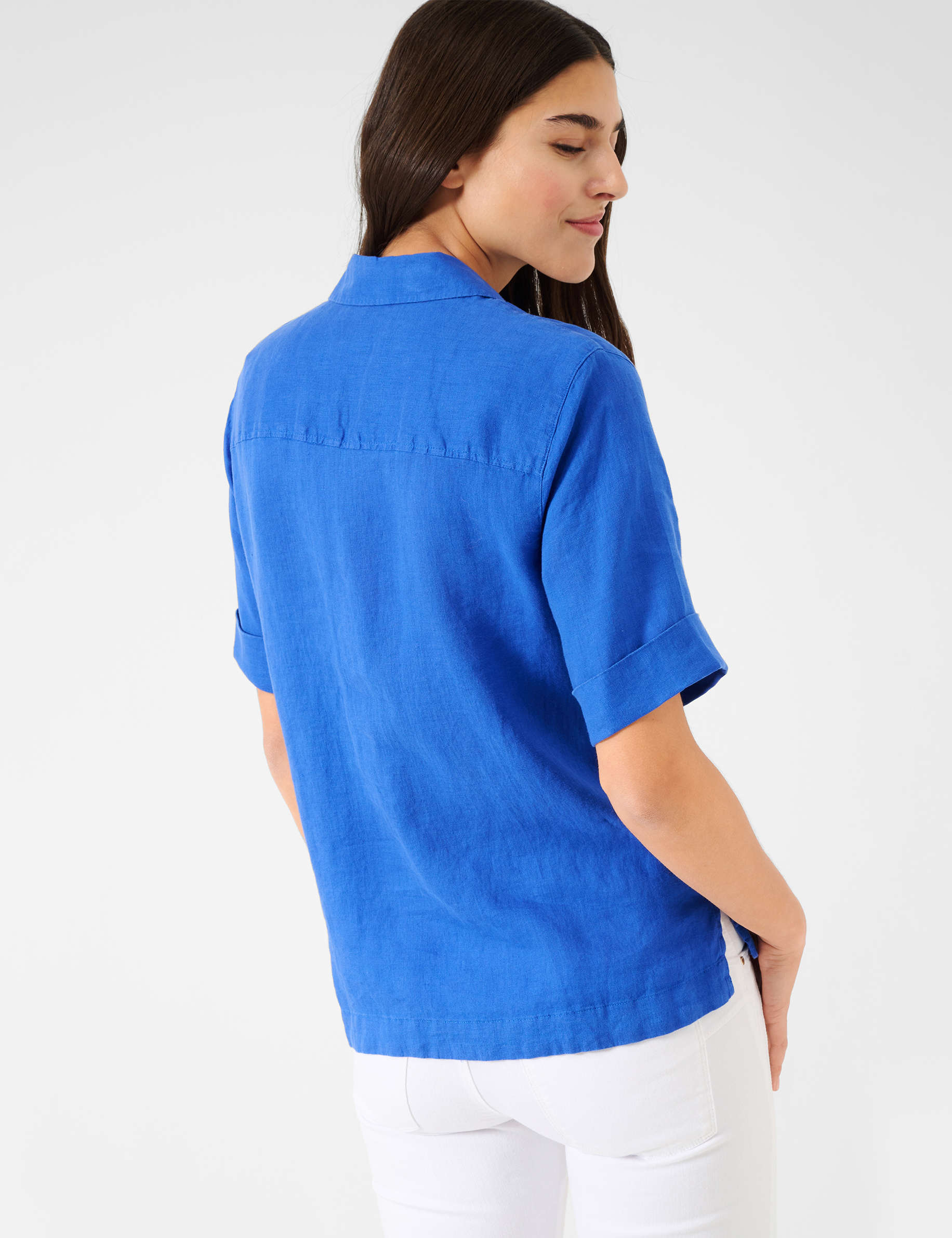 Women Style VIO inked blue  Model back