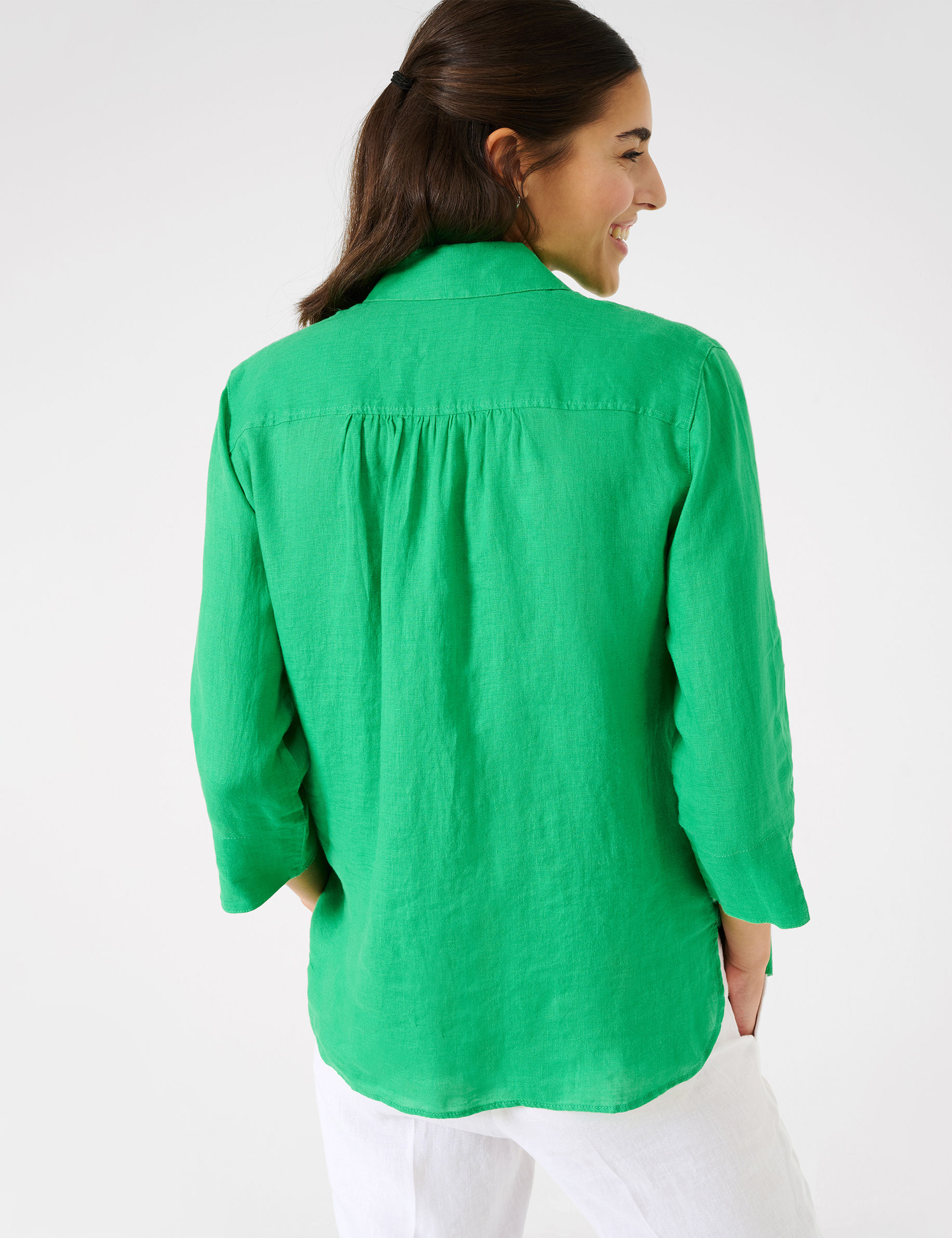 Women Style VICKI apple green  Model back