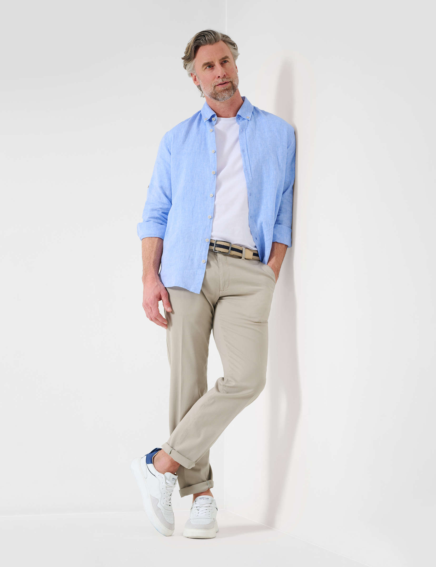 Men Style JÖRN BEIGE Regular Fit Model Outfit