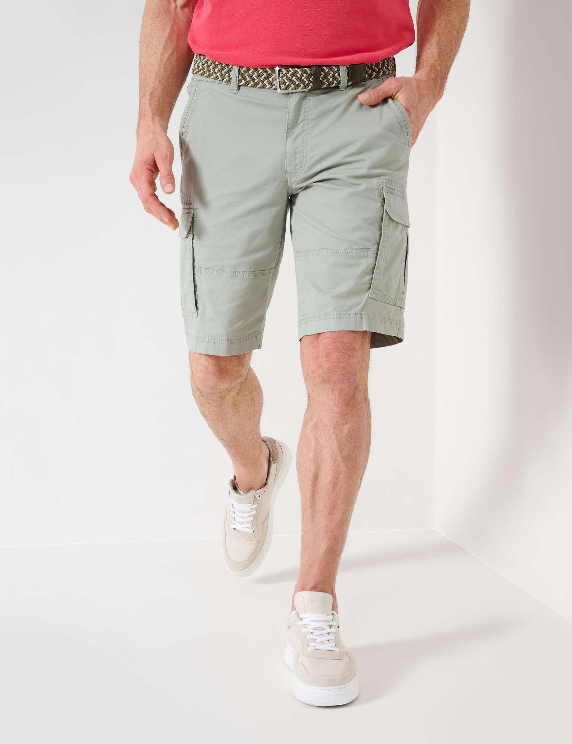 Men Style BODO KHAKI Regular Fit Model Front