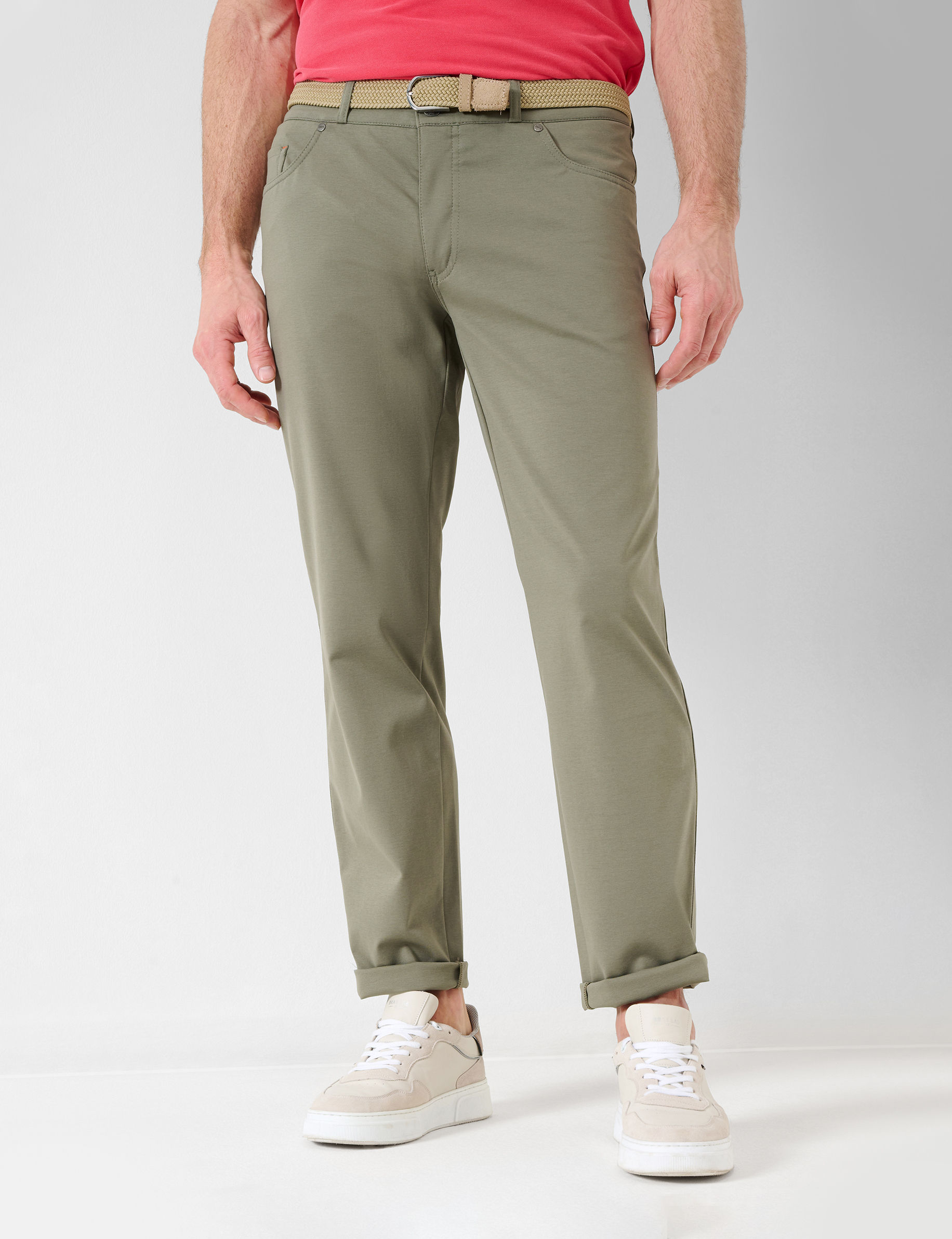 Men Style LUKE KHAKI Regular Fit Model Front