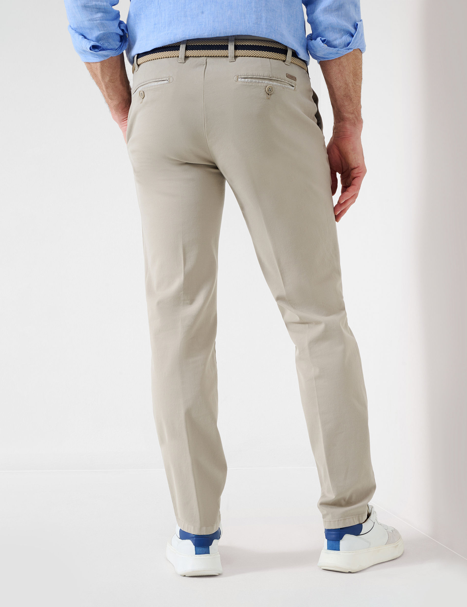 Men Style JÖRN BEIGE Regular Fit Model back