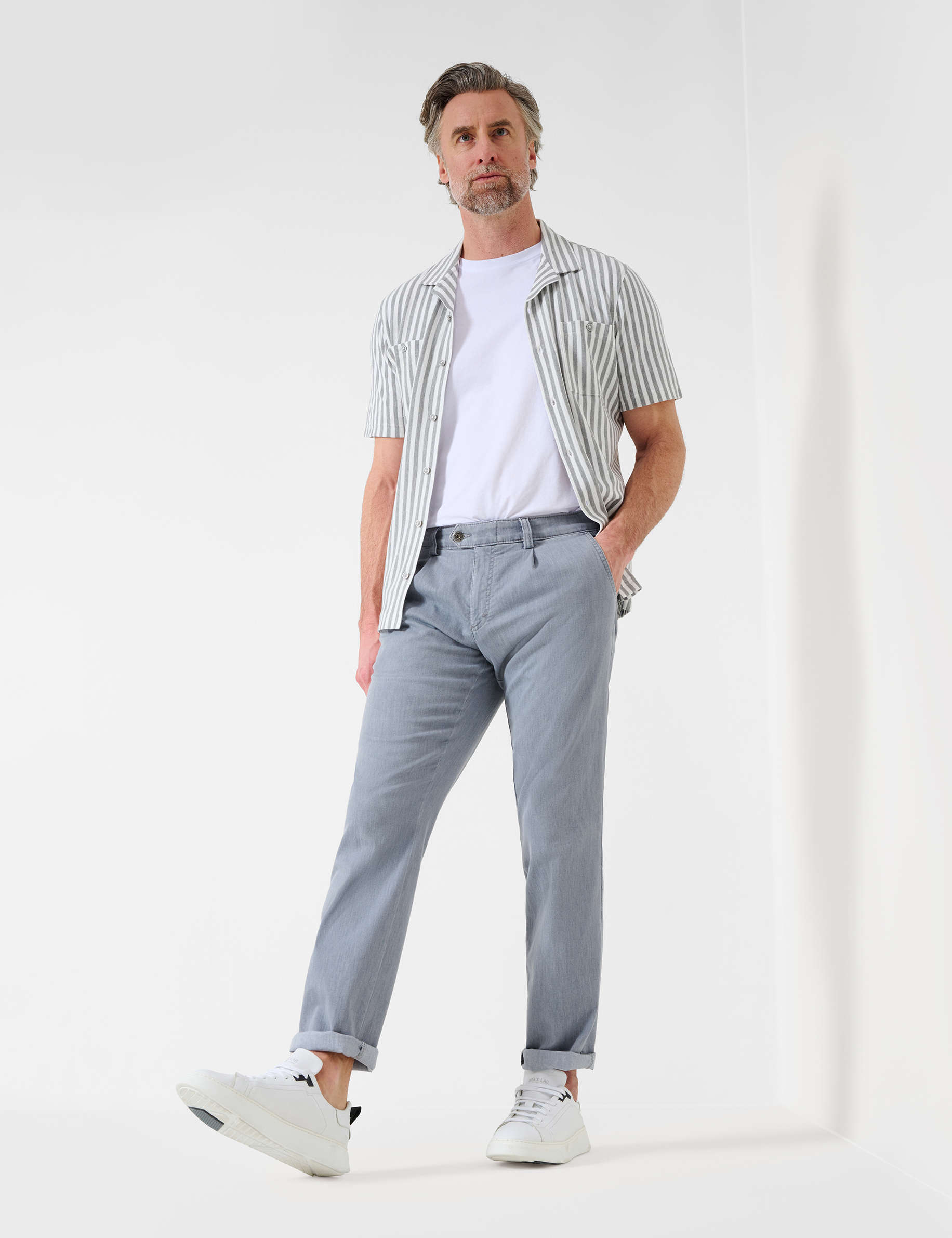 Men Style MIKE GREY Regular Fit Model Outfit