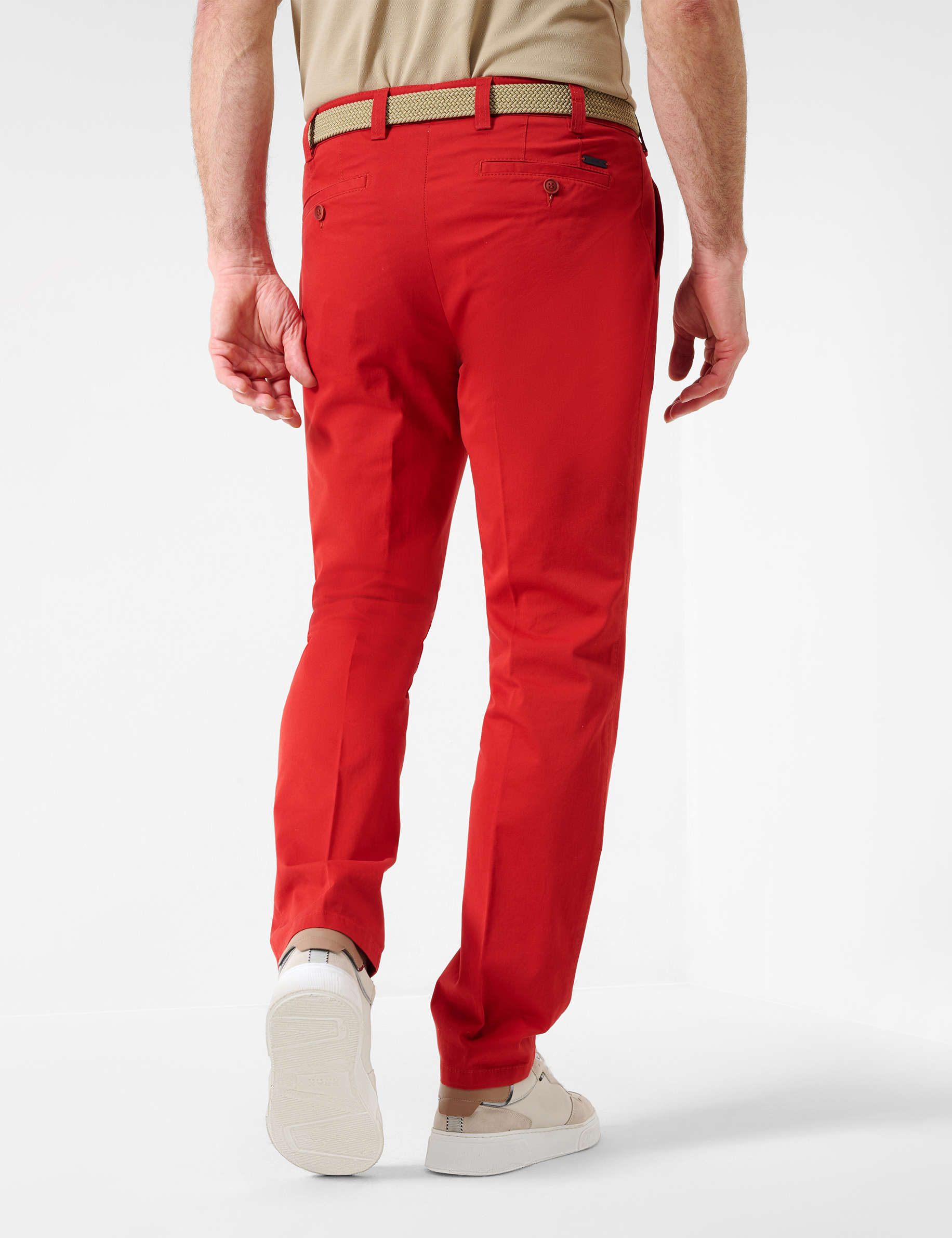 Men Style LUIS RED Regular Fit Model back