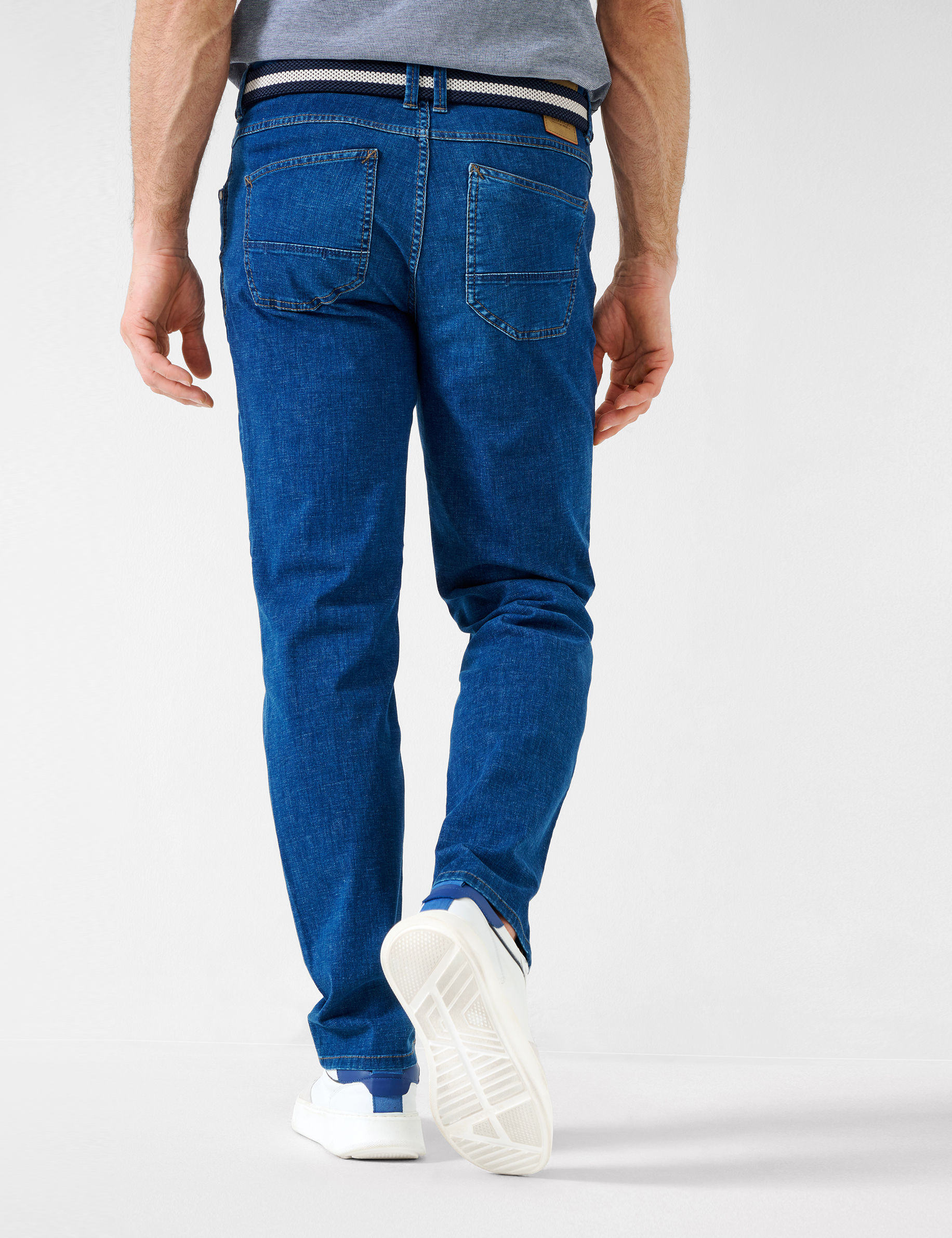 Men Style LUKE BLUE STONE Regular Fit Model back