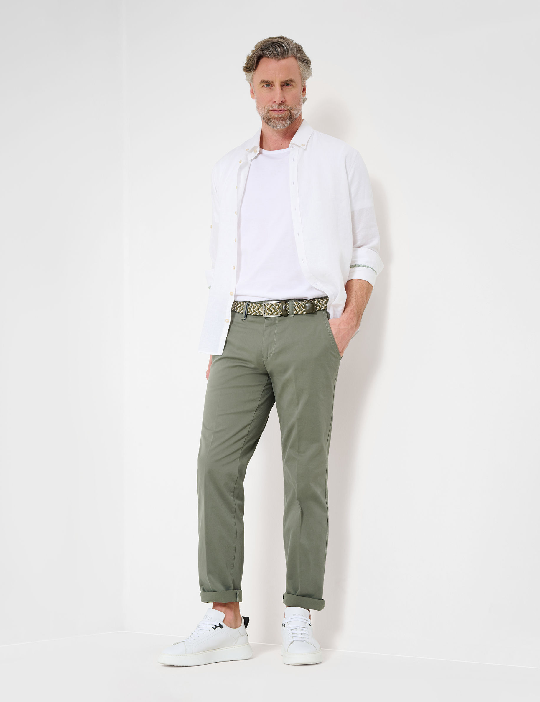 Men Style JIM KHAKI Regular Fit Model Outfit