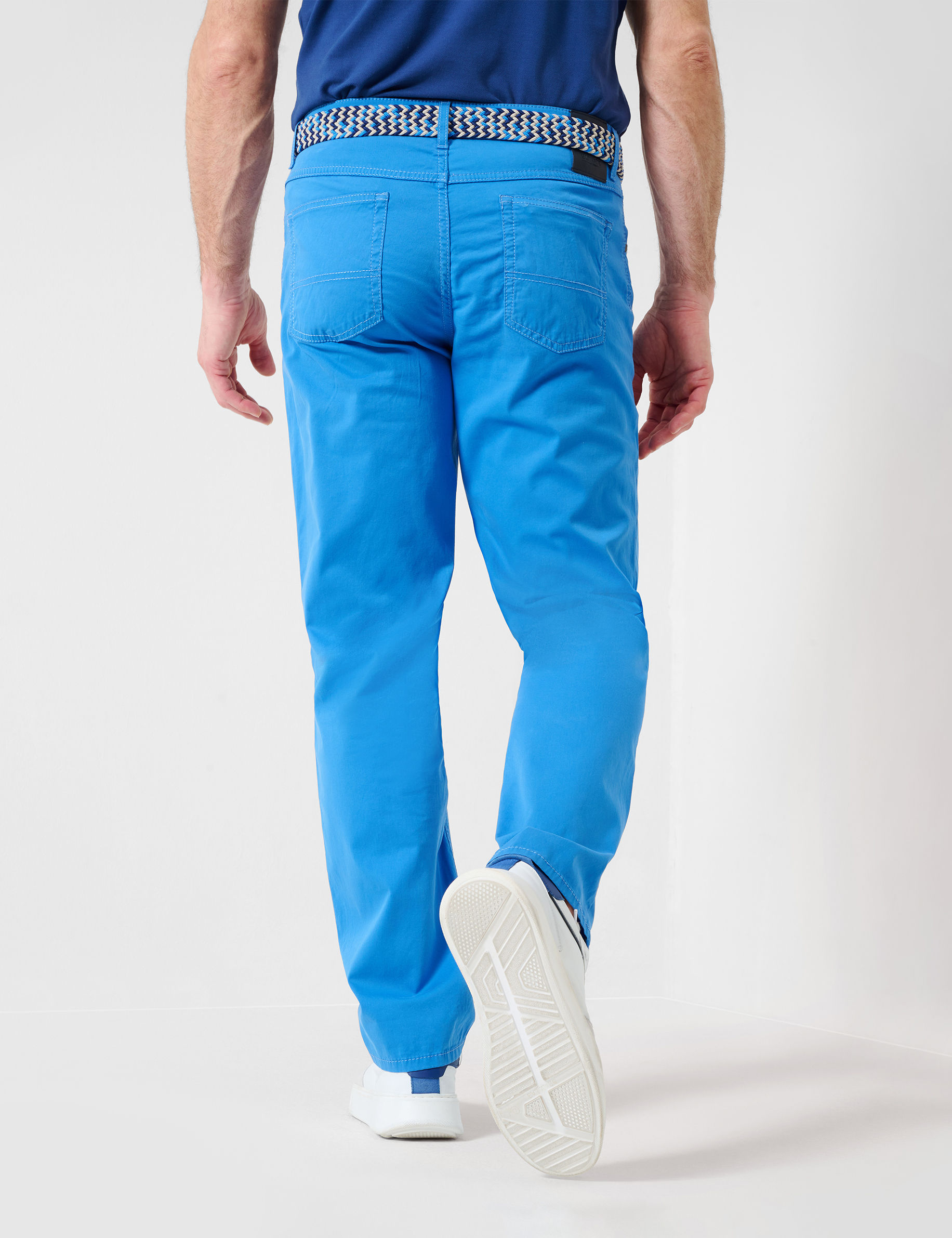 Men Style CARLOS BLUE Regular Fit Model back
