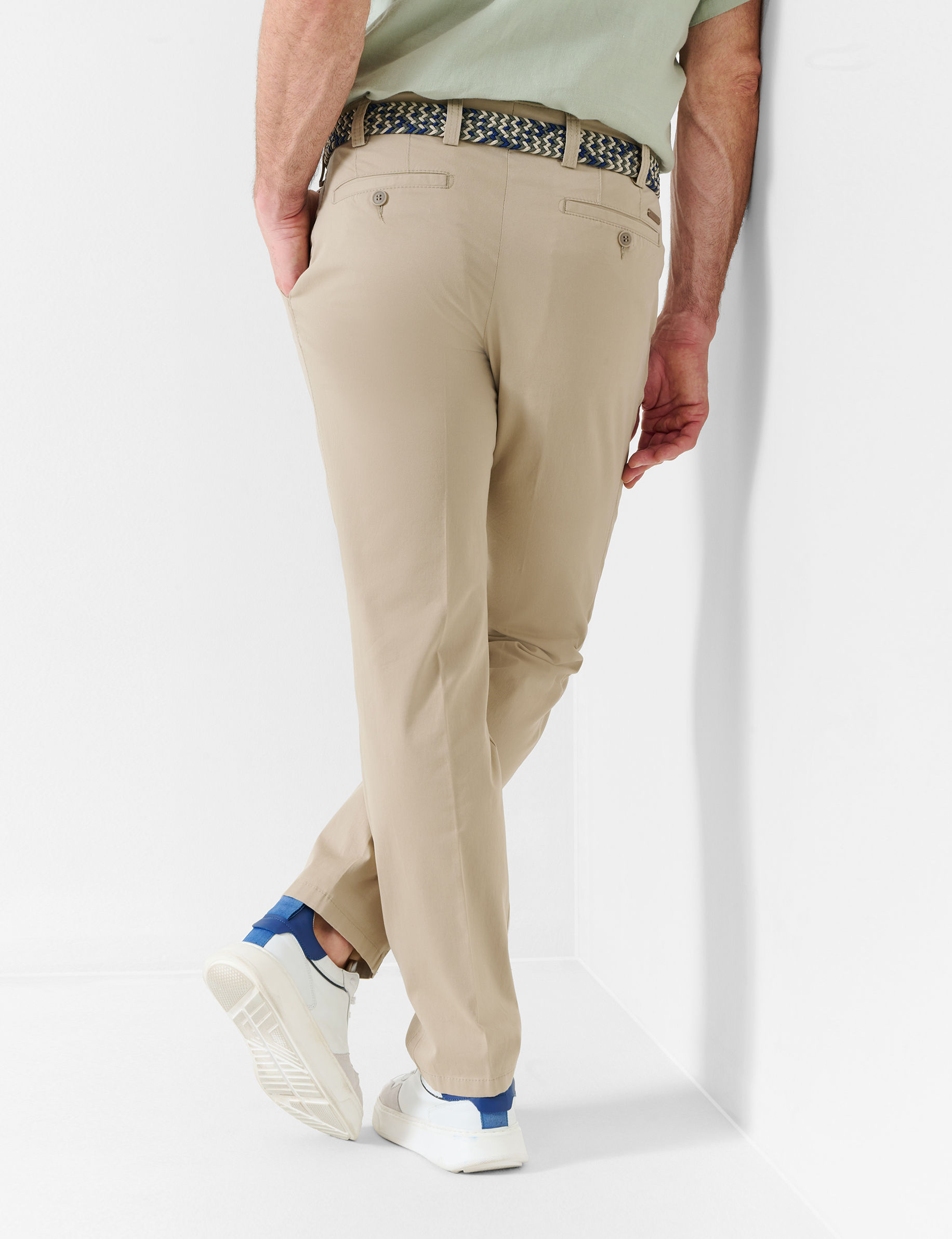 Men Style LUIS BEIGE Regular Fit Model back