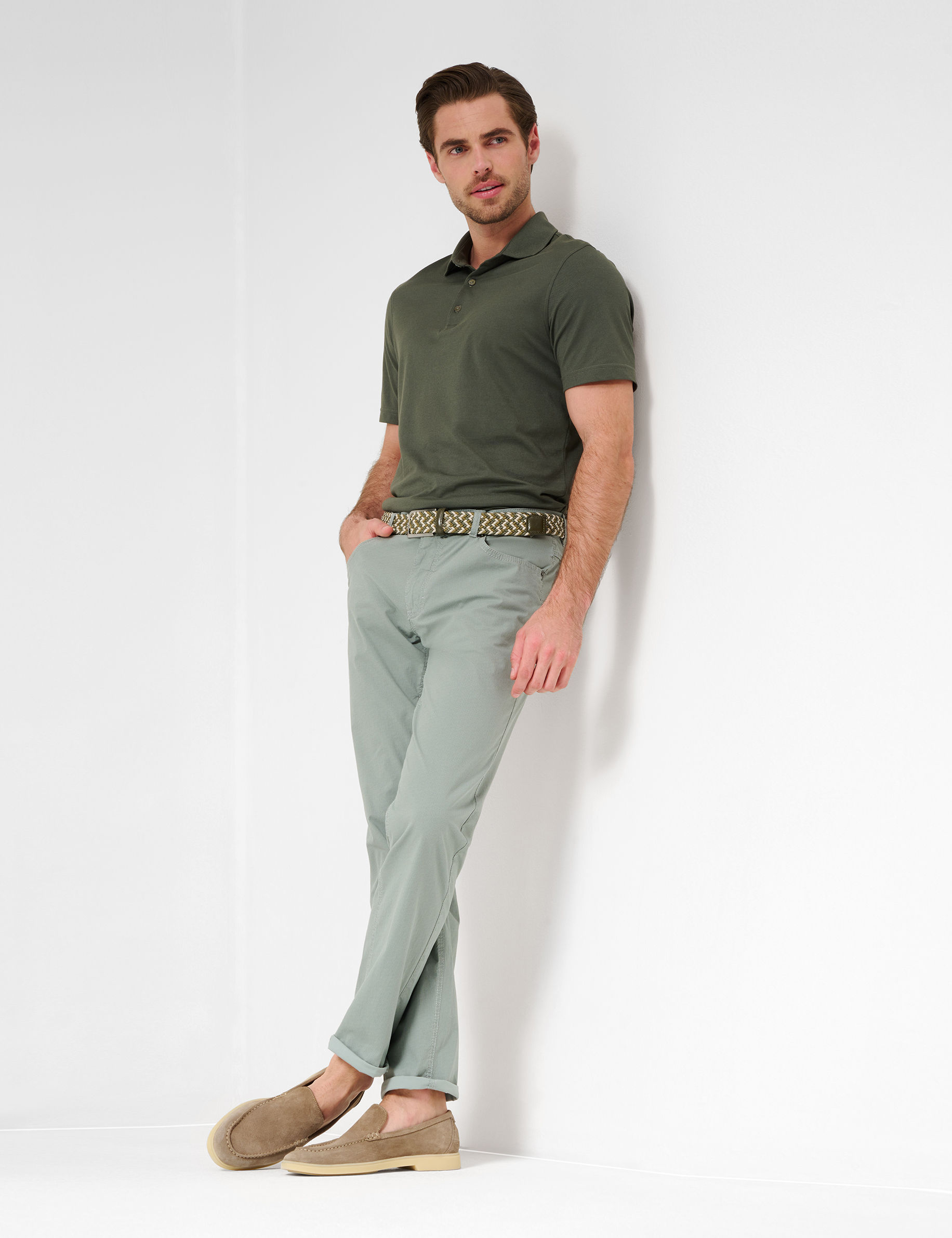 Men Style COOPER AVOCADO Regular Fit Model Outfit