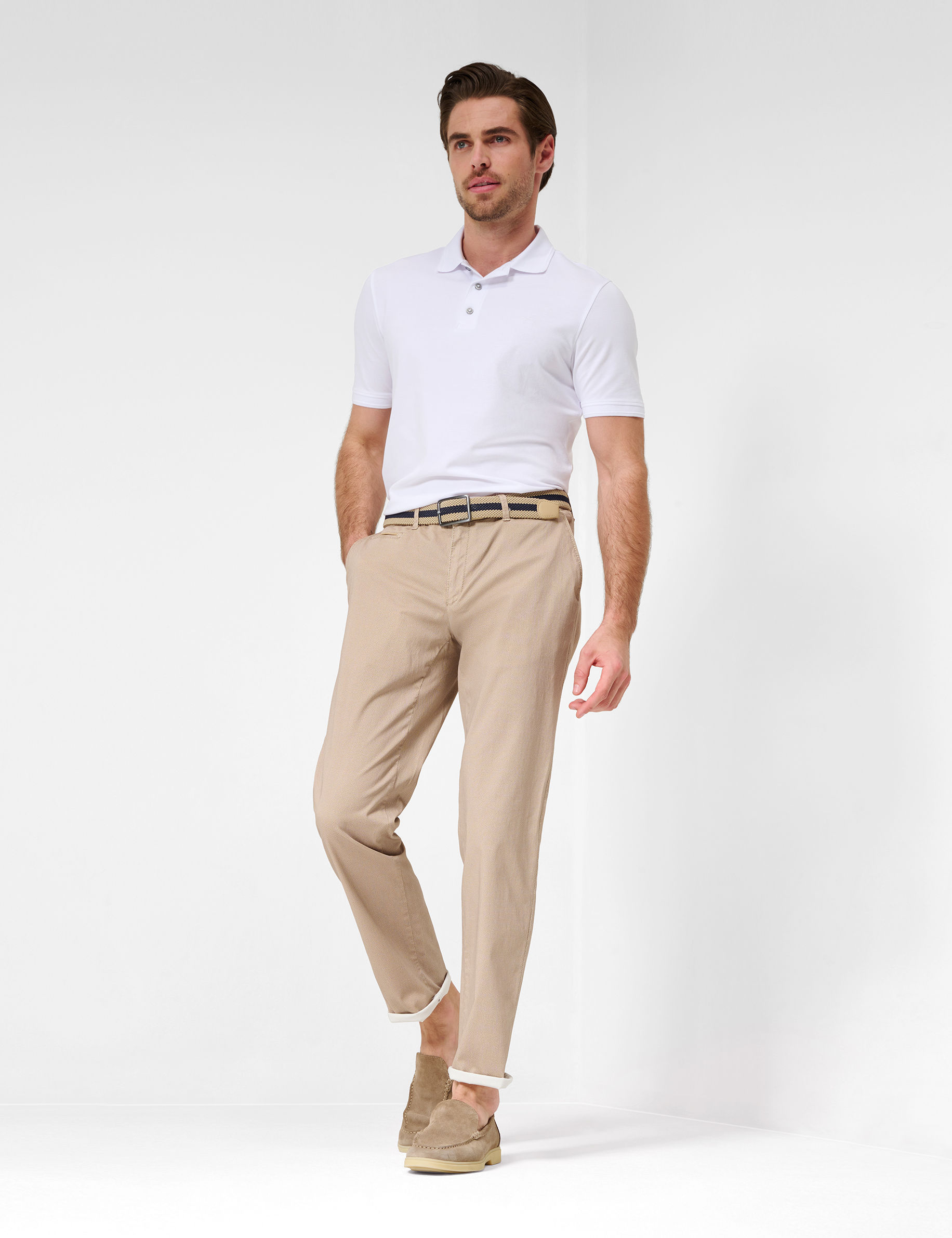 Men Style FABIO CANVAS Modern Fit Model Outfit