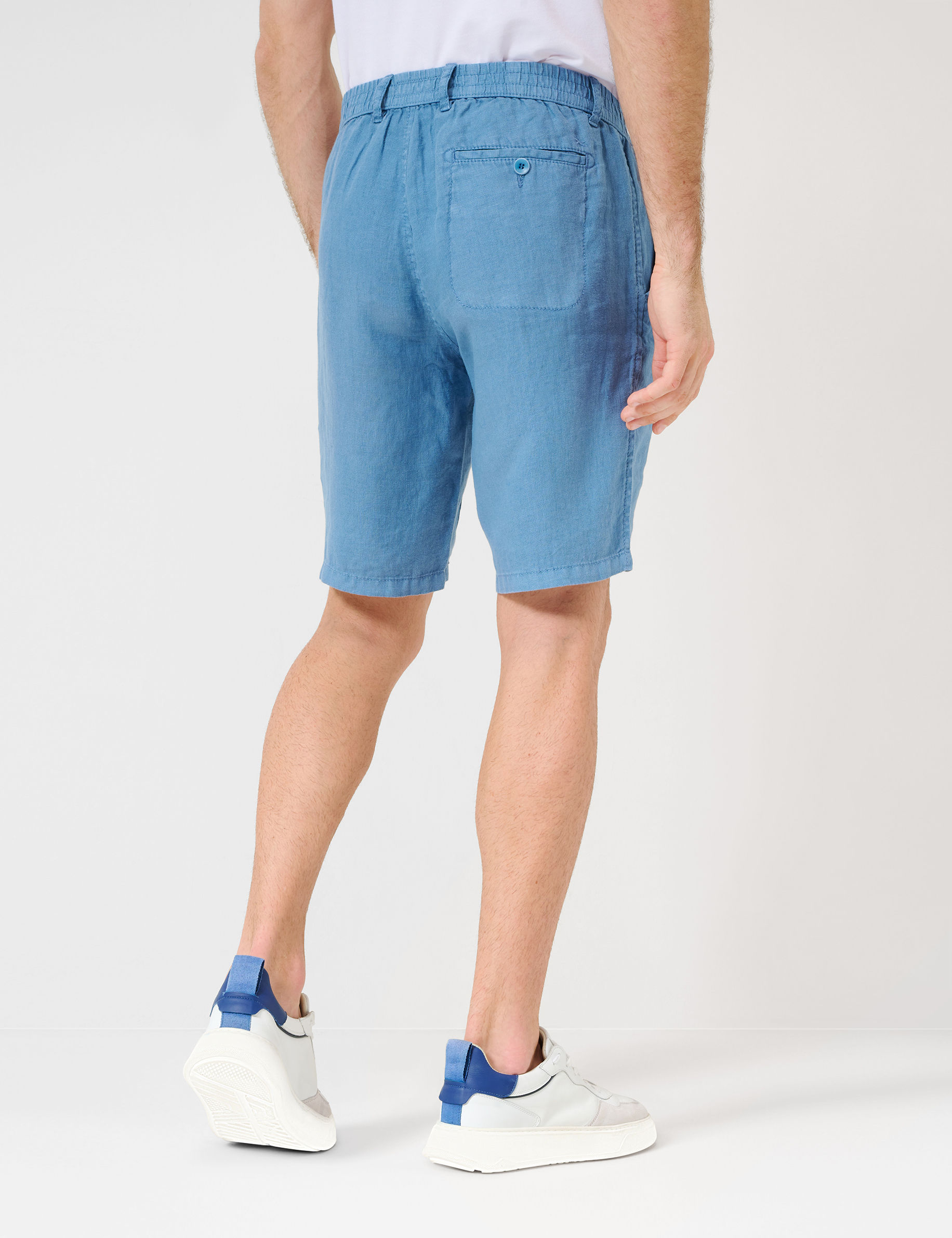 Men Style BALU DUSTY BLUE Modern Fit Model back