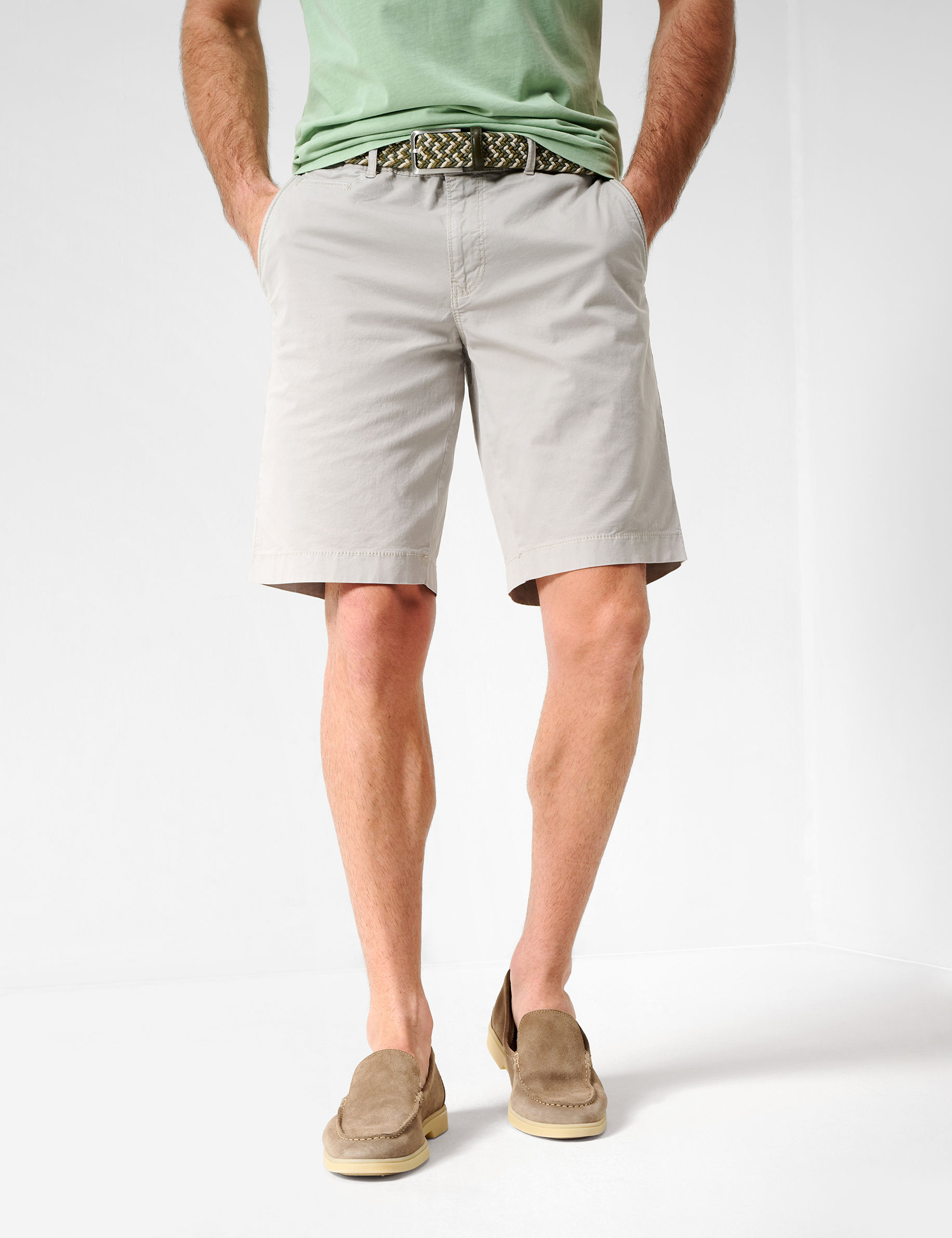 Men Style BARI SILVER Regular Fit Model Front
