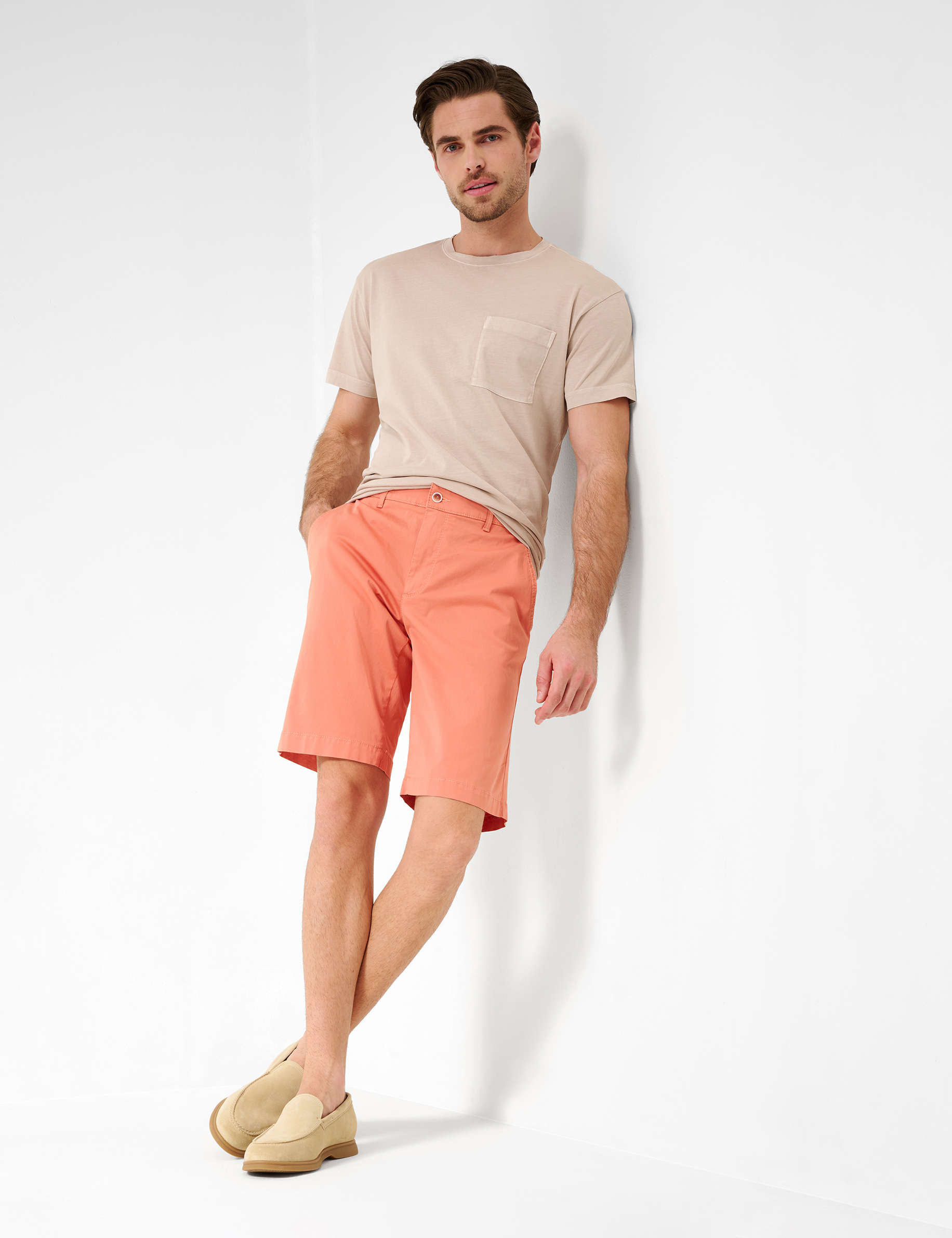 Men Style BOZEN PEACH Regular Fit Model Outfit