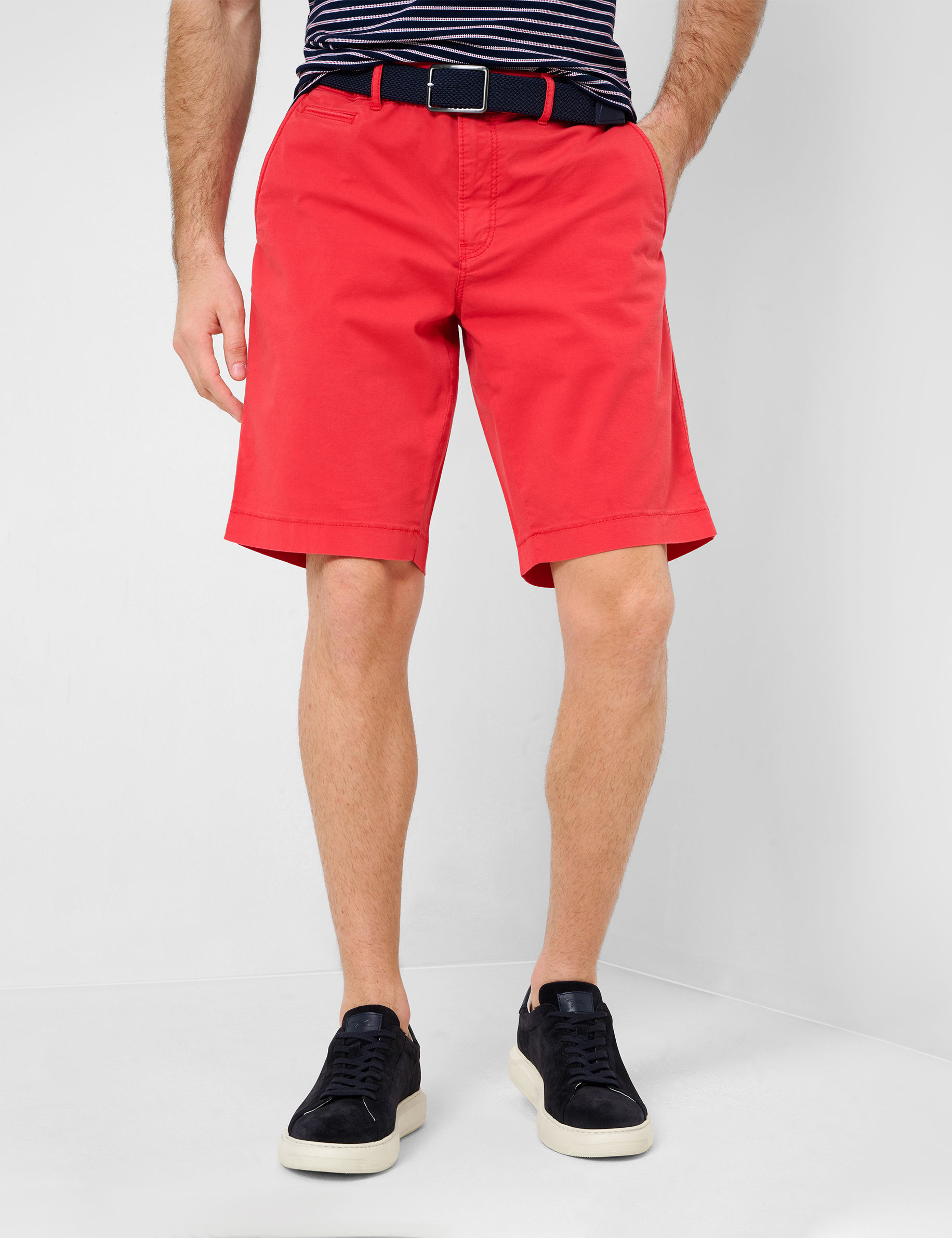 Men Style BARI INDIAN RED Regular Fit Model Front
