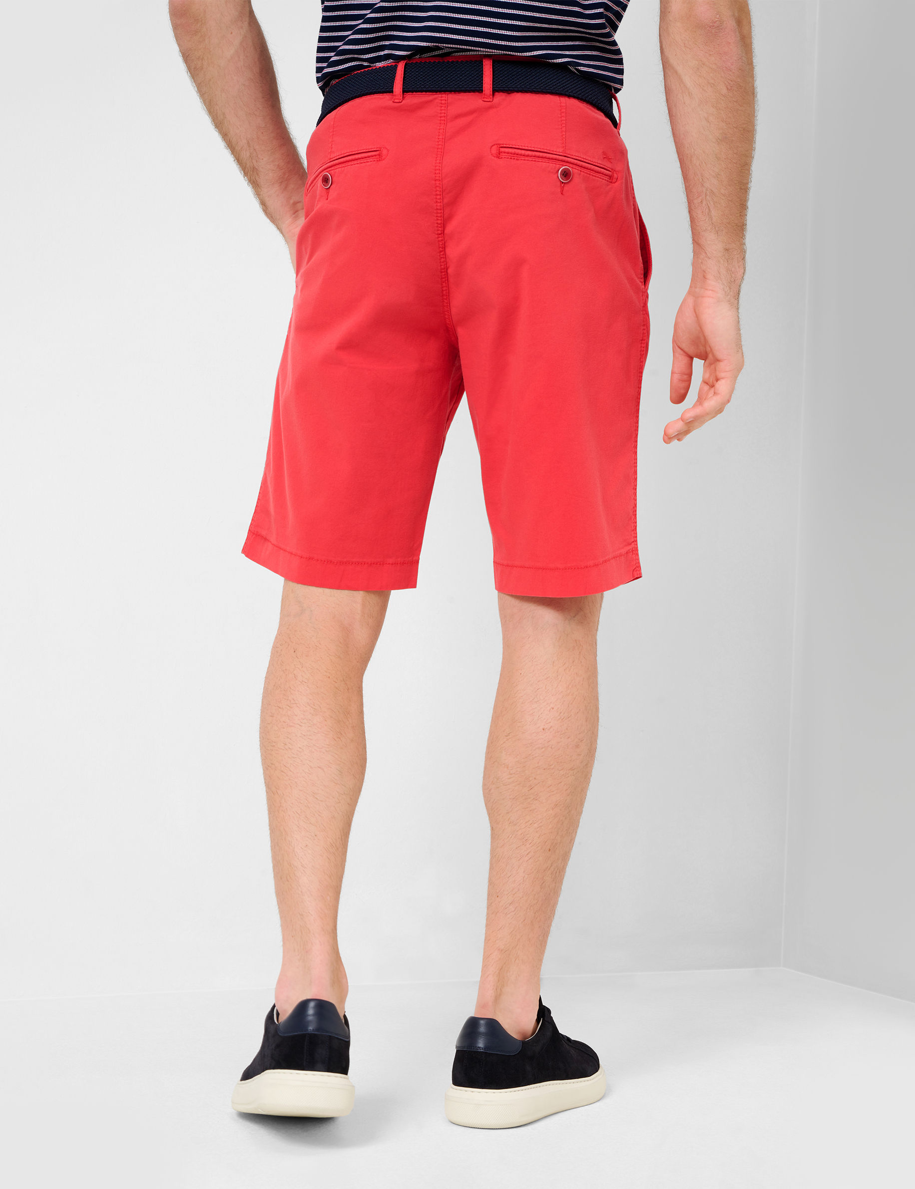 Men Style BARI INDIAN RED Regular Fit Model back