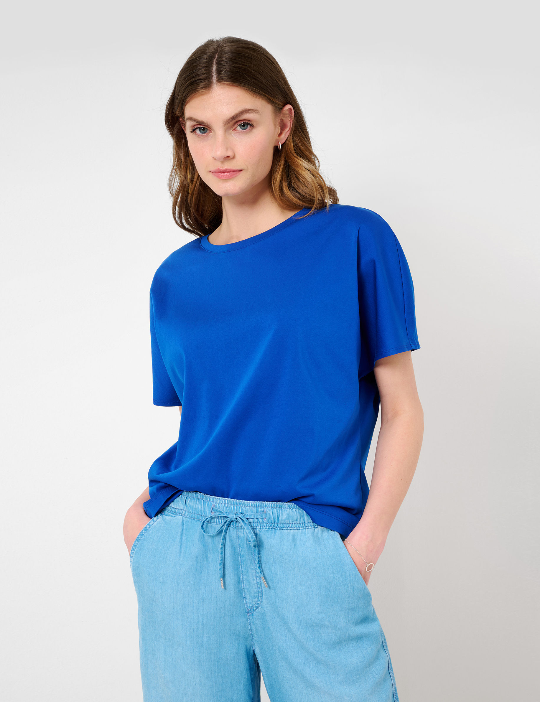 Women Style CAELEN inked blue  Model Front