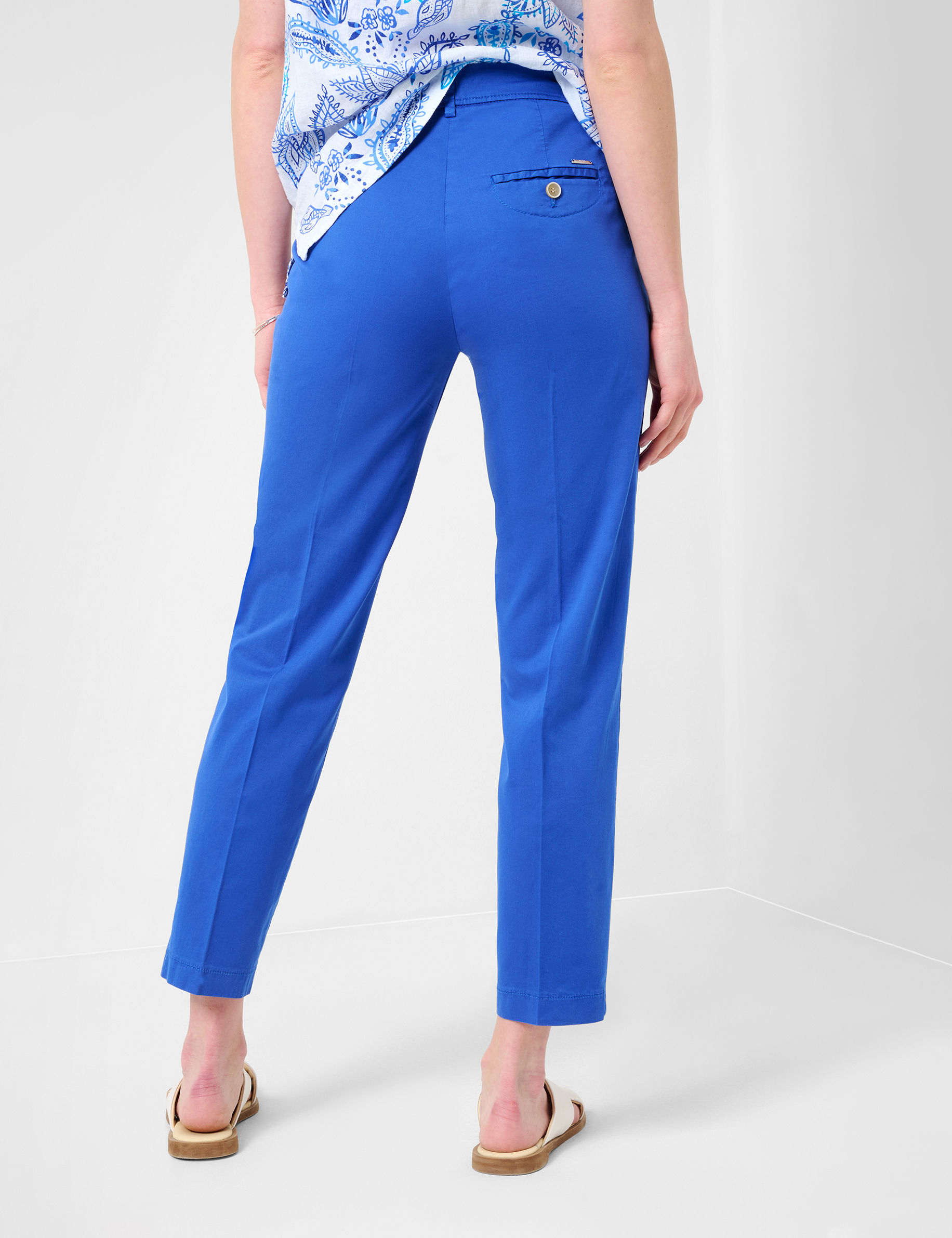 Women Style MARON S INKED BLUE Regular Fit Model back