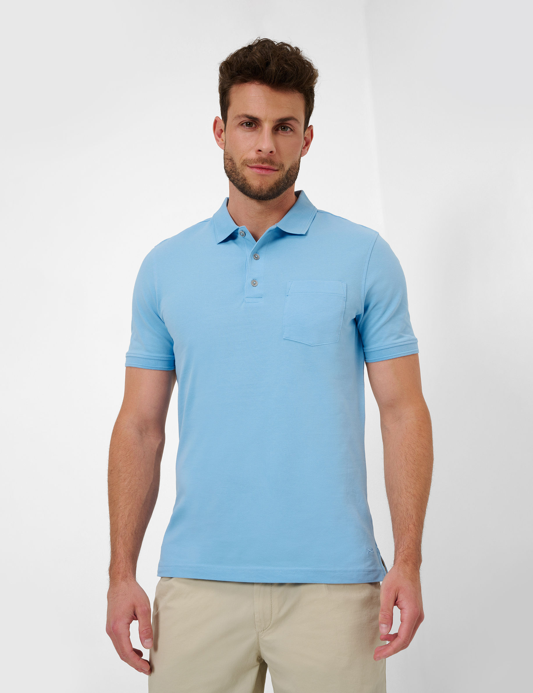 Men Style PETE smooth blue  Model Front