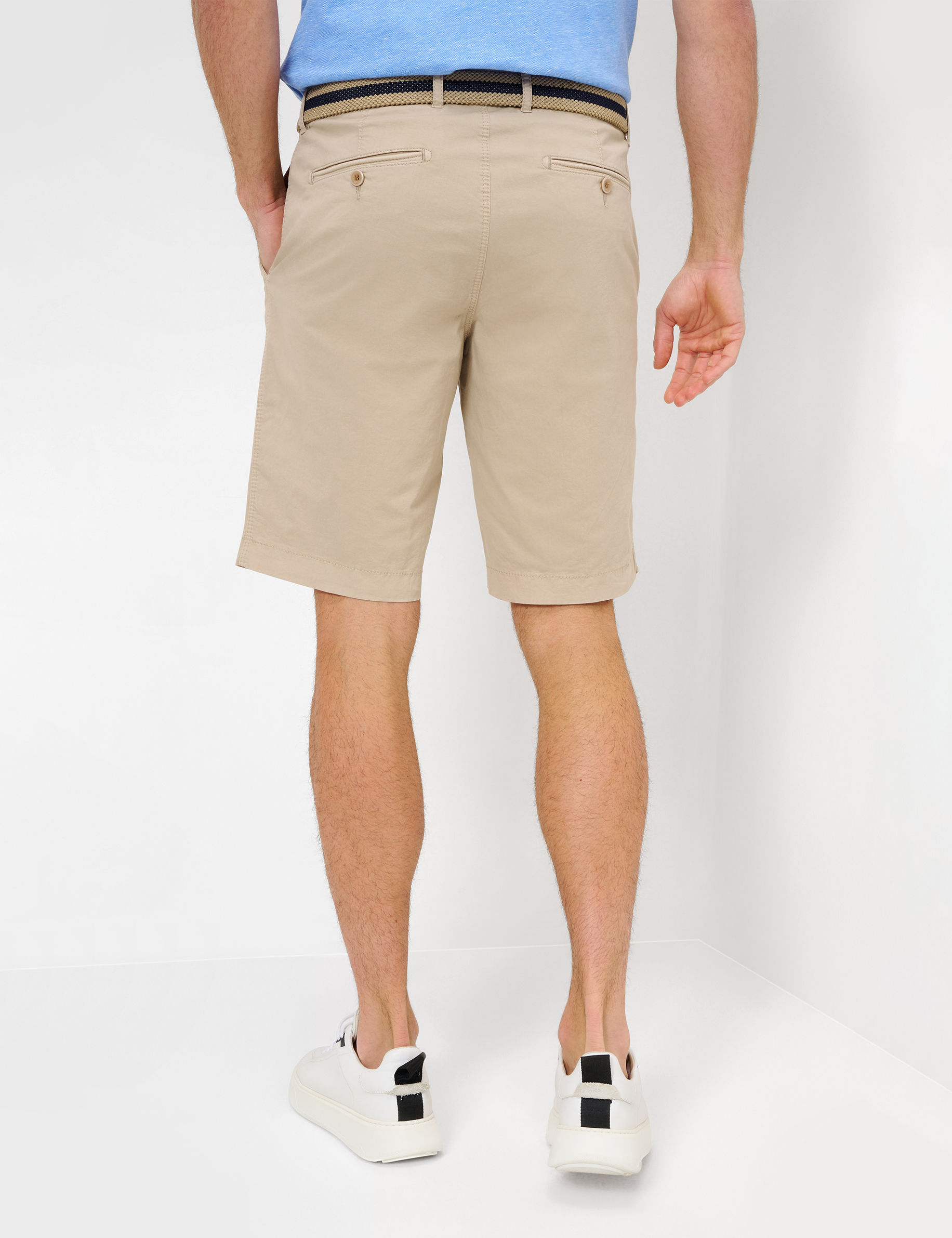 Men Style BARI COSY LINEN Regular Fit Model back