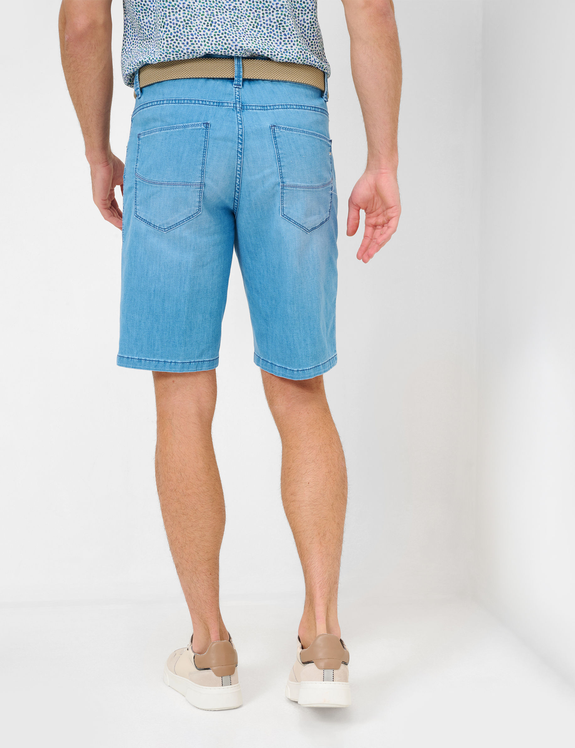 Men Style BALI OCEAN BLUE USED Regular Fit Model back