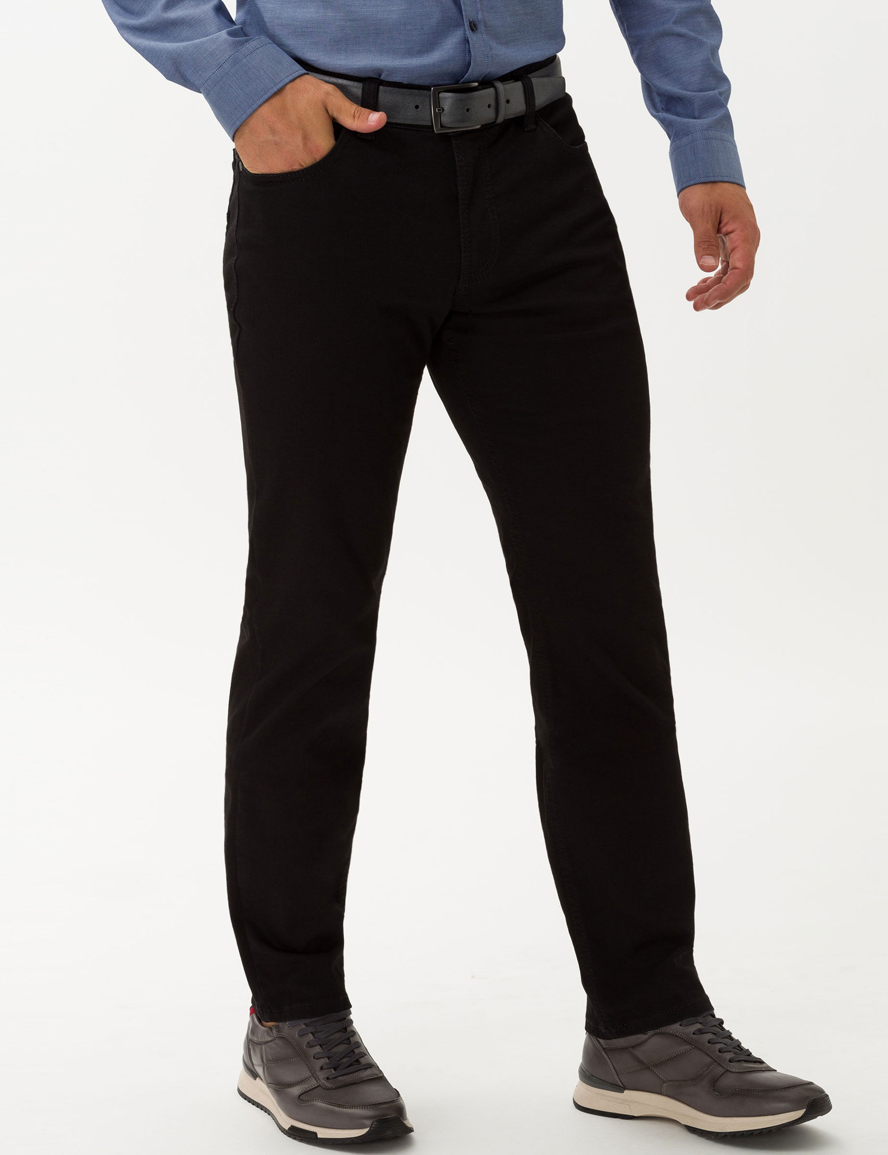 Men Style LUKE BLACK Regular Fit Model back