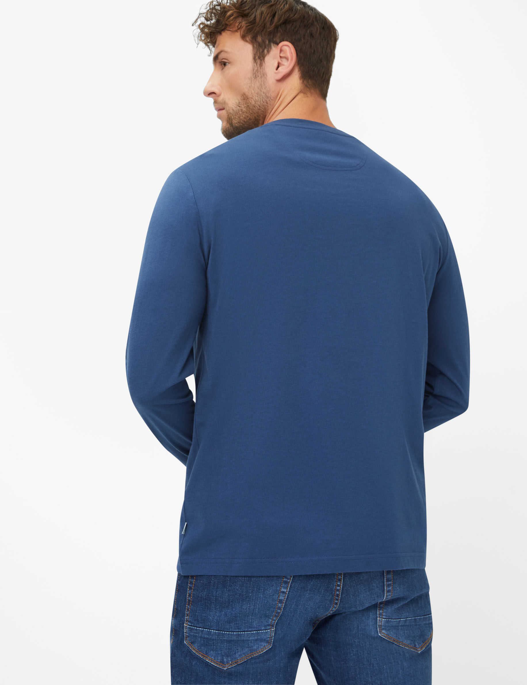 Men Style TIMON indigo  Model back