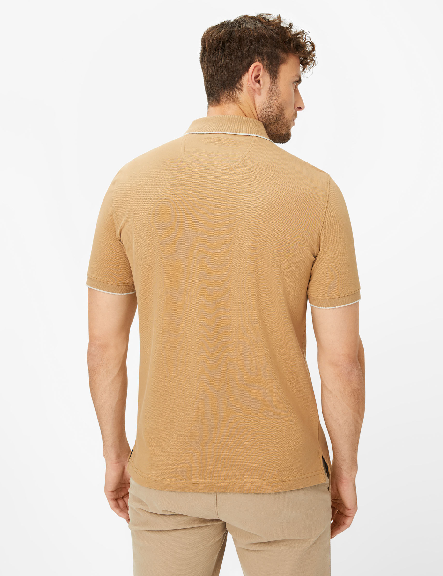 Men Style PETE camel  Model back