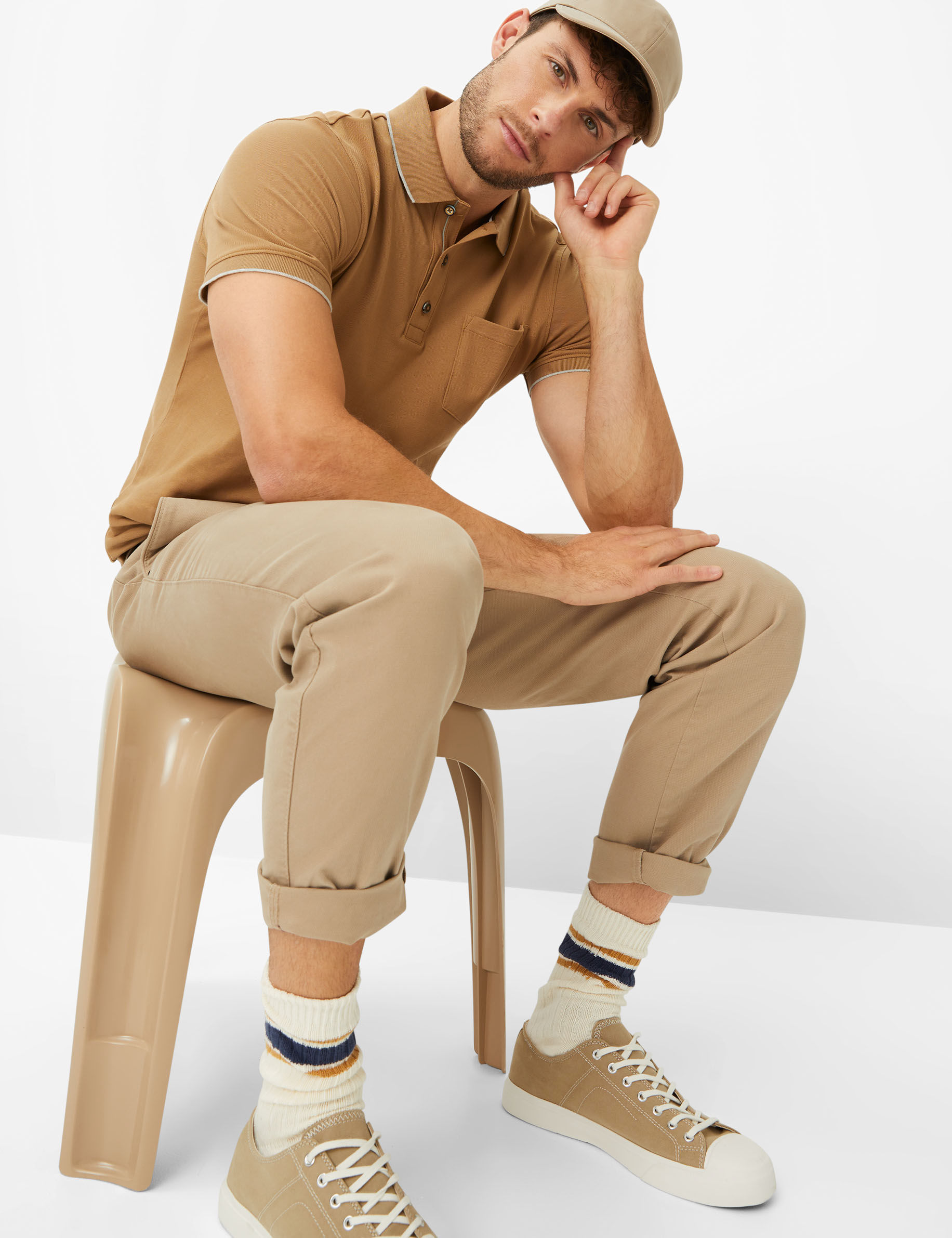 Men Style PETE camel  Detail 1