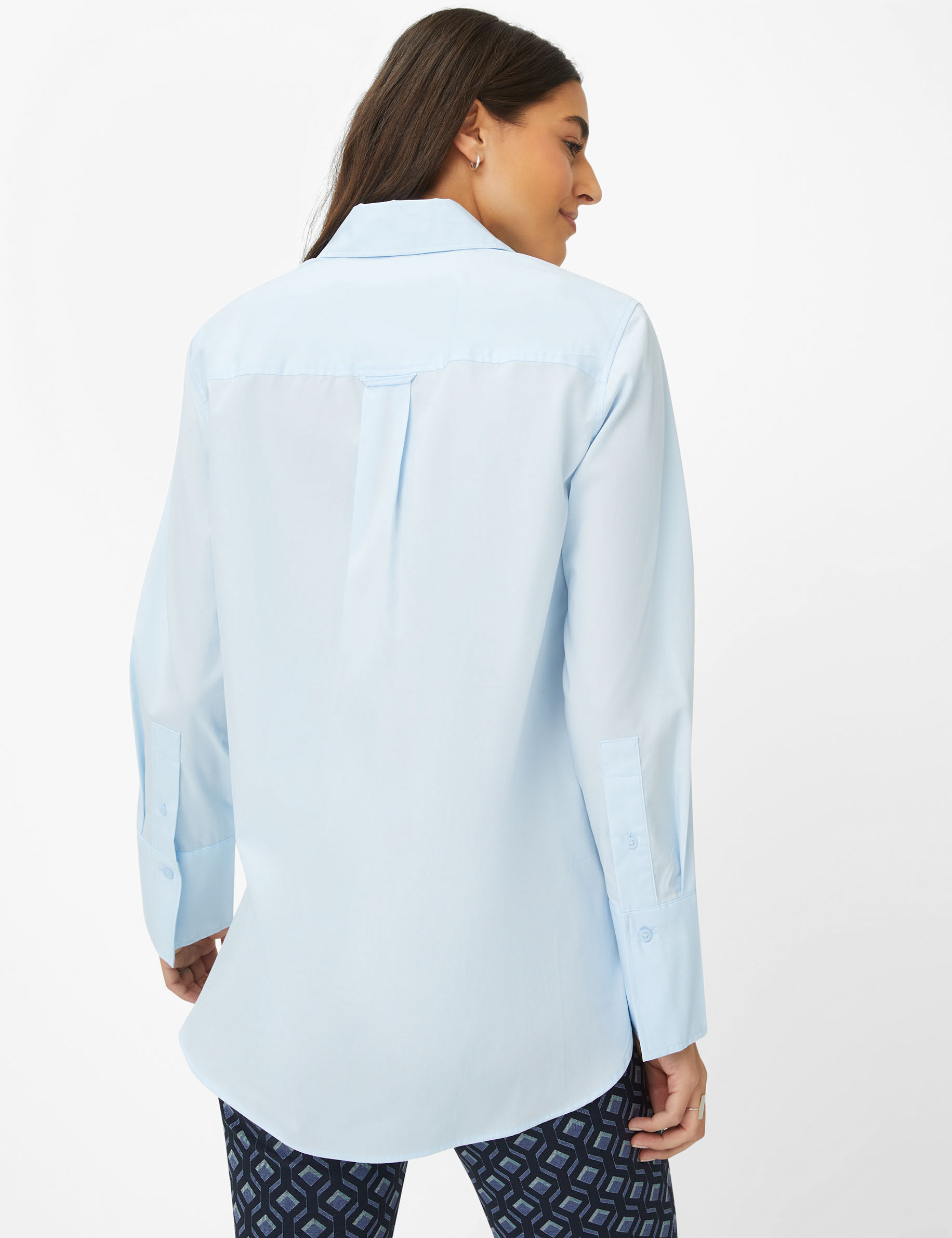 Women Style VIKI bleu  Model back