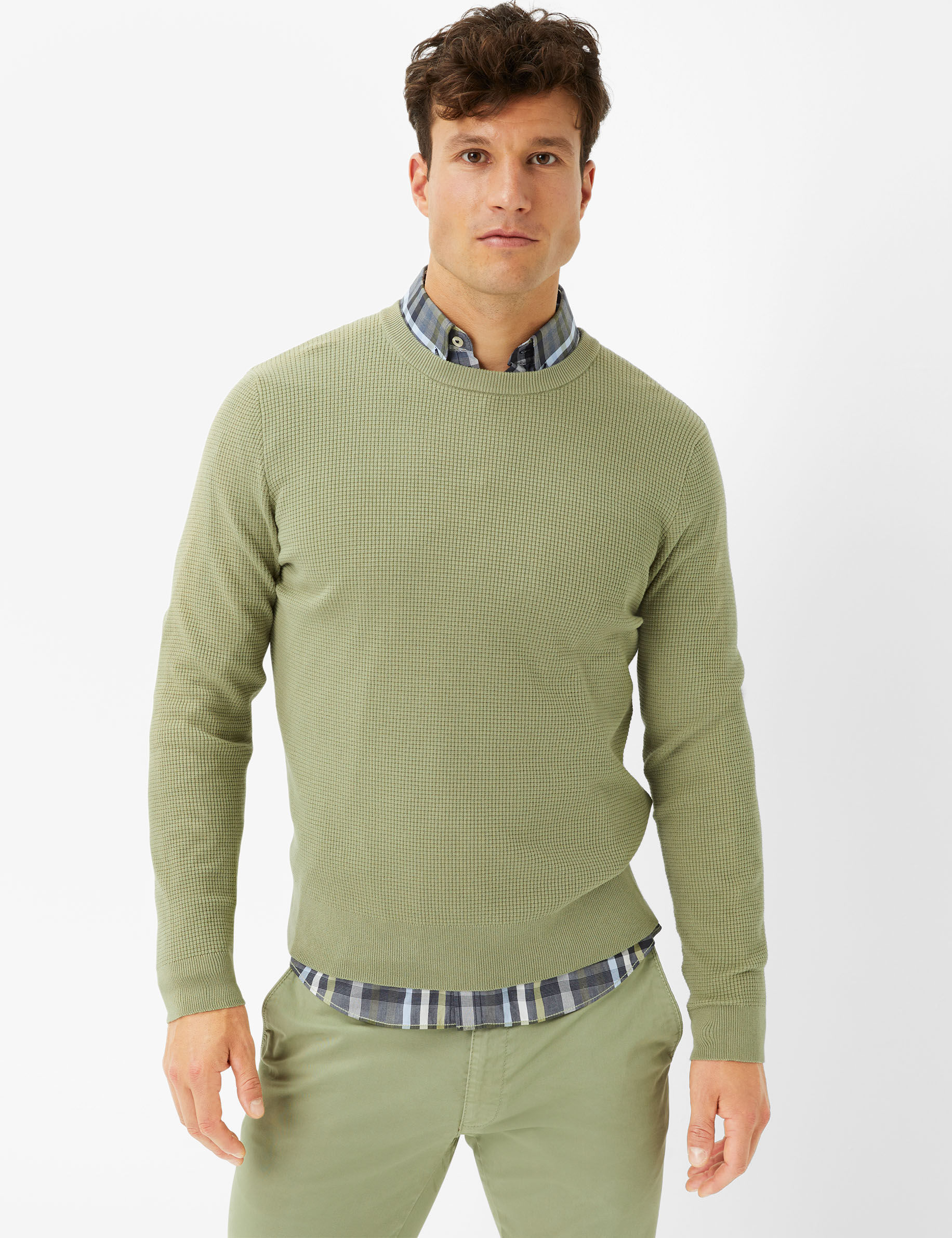 Men Style RICK salvia  Model Front