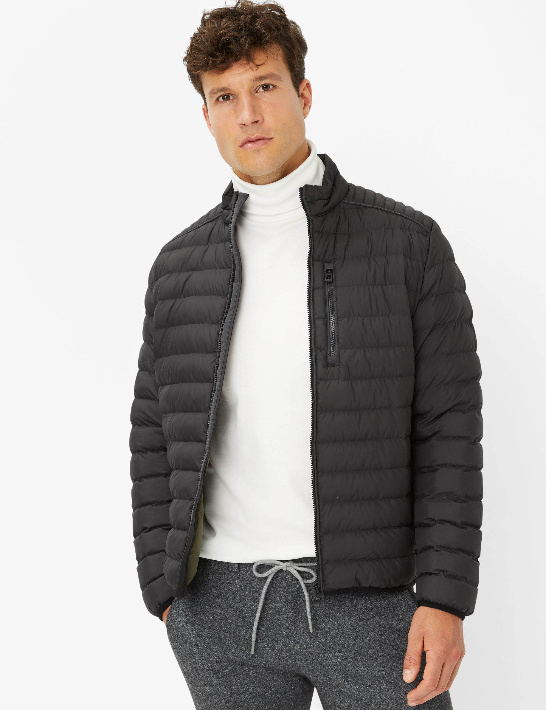 Men Style CRAIG mid grey  Model Front