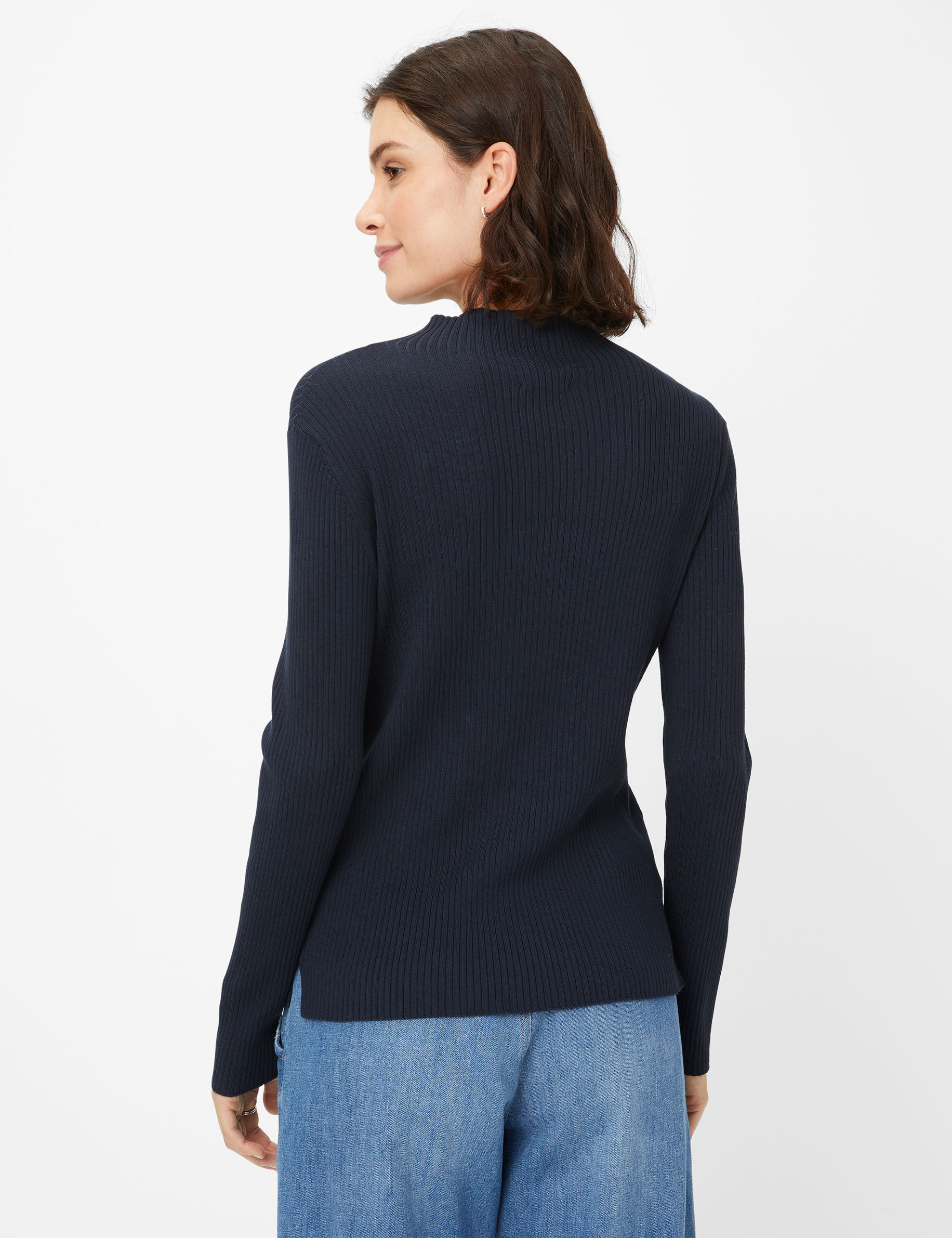 Women Style LYNN navy  Model back