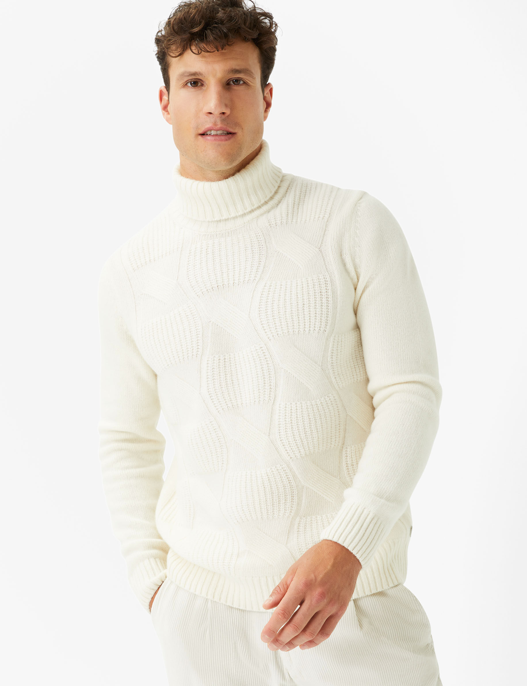 Shades of White, Men, Style BRIAN, MODEL_FRONT_ISHOP