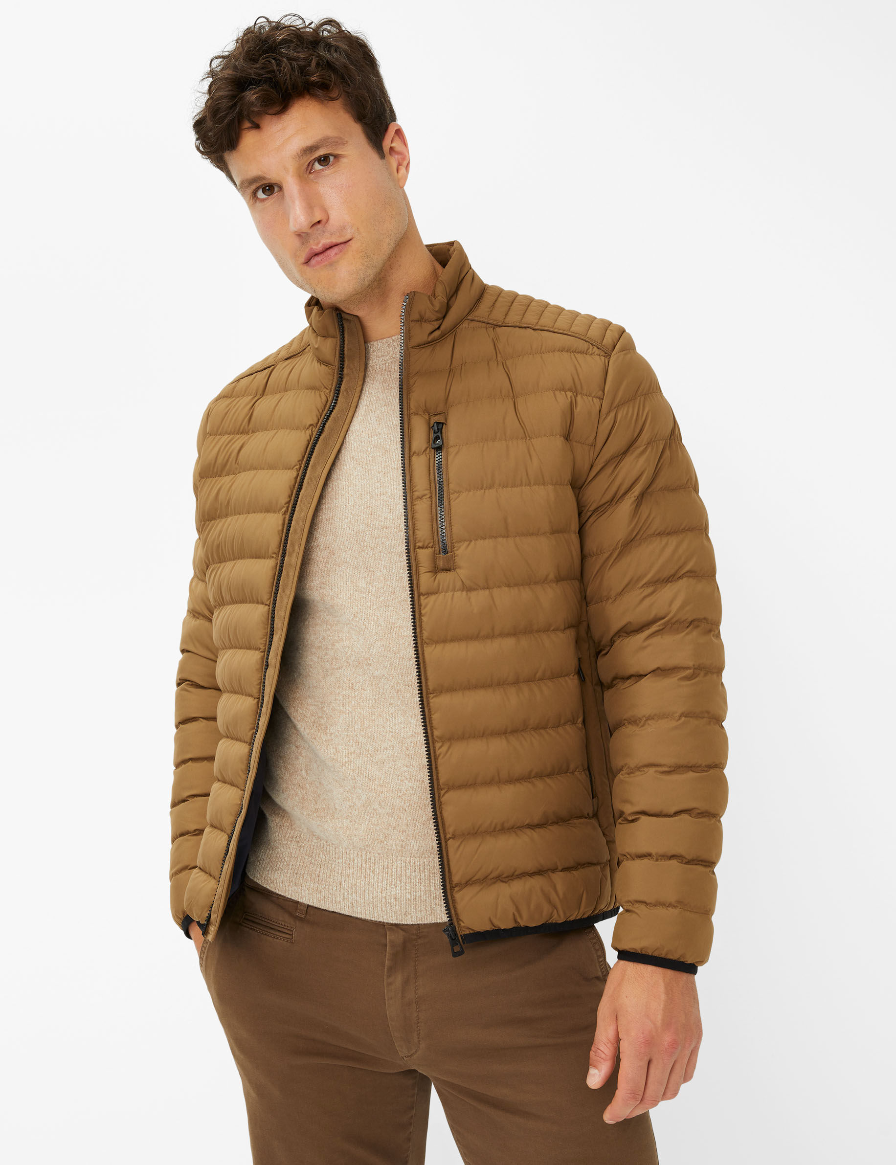 Men Style CRAIG camel  Model Front