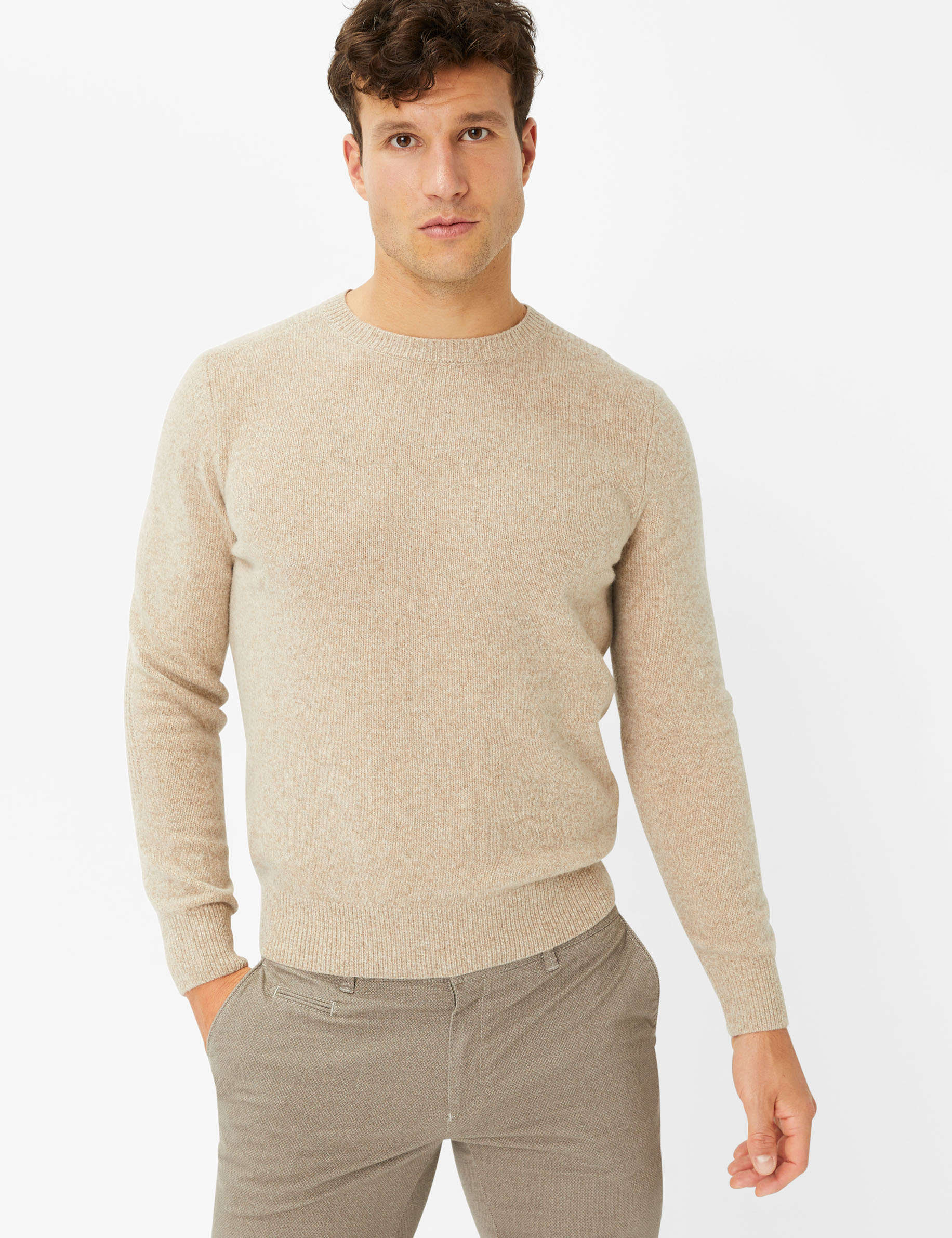 Men Style RICK light camel  Model Front