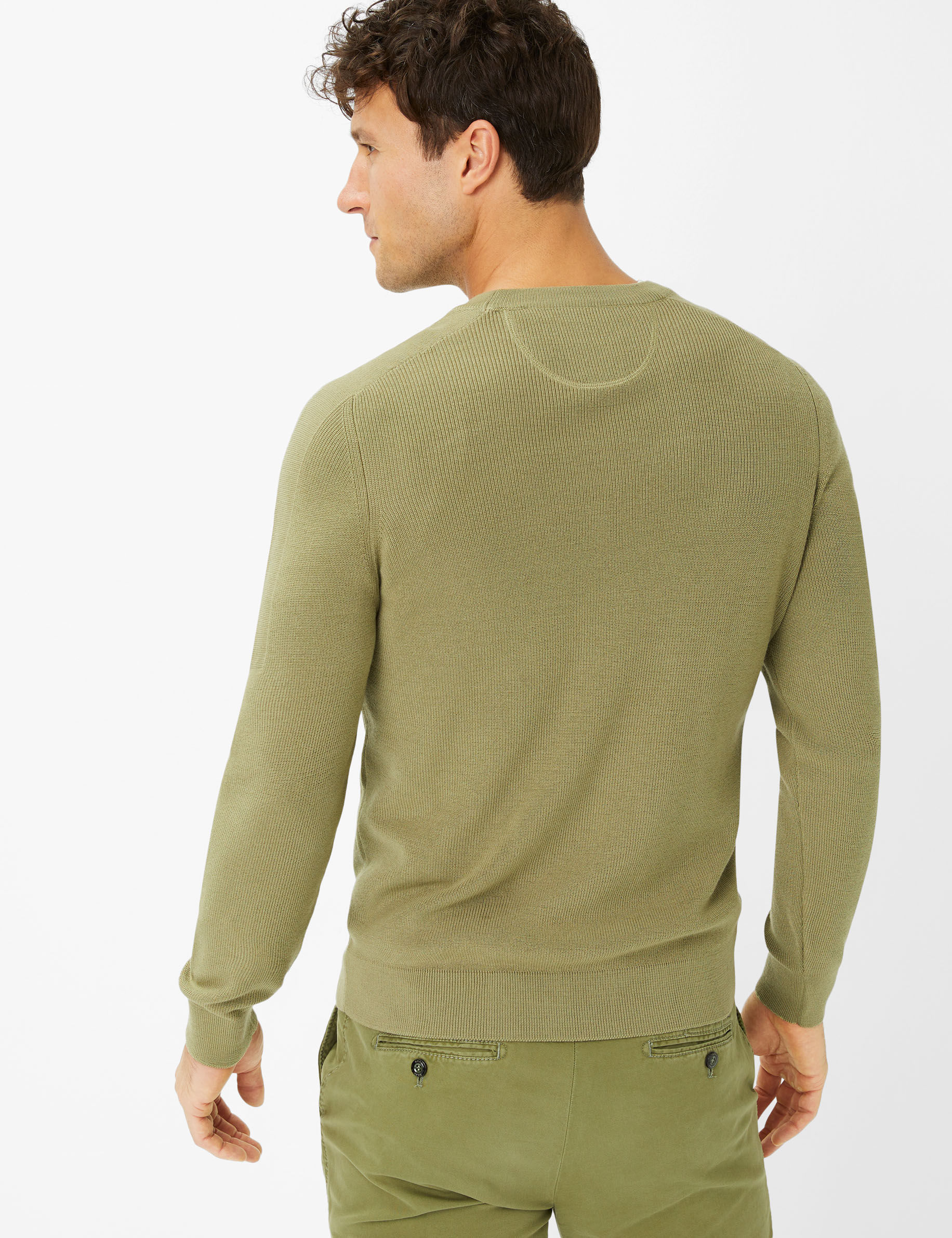 Men Style ROY salvia  Model back