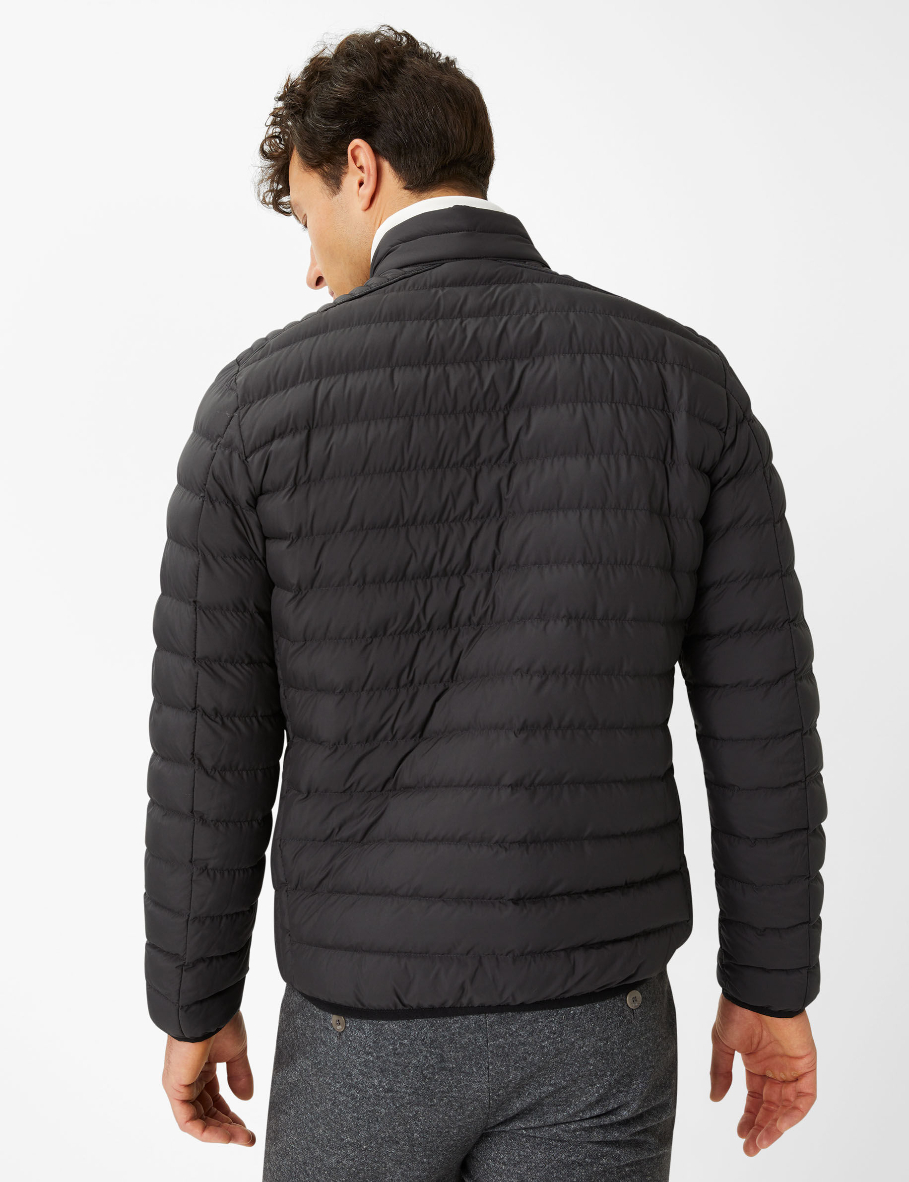 Men Style CRAIG mid grey  Model back