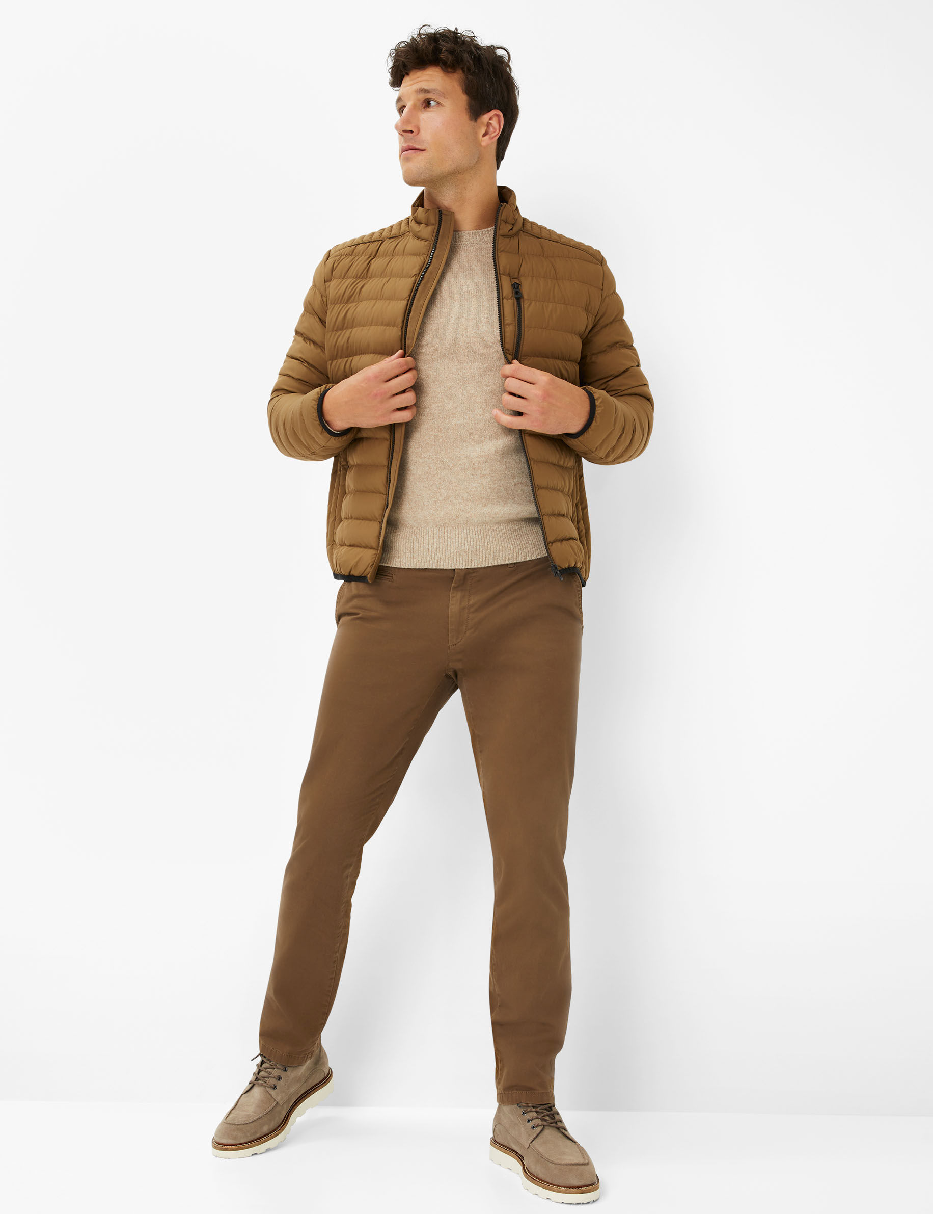 Men Style CRAIG camel  Model Outfit