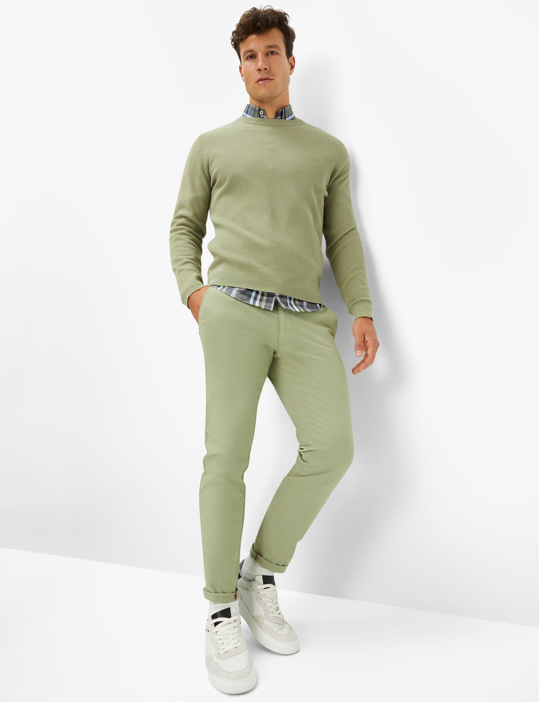 Men Style SILVIO SALVIA Slim Fit Model Outfit