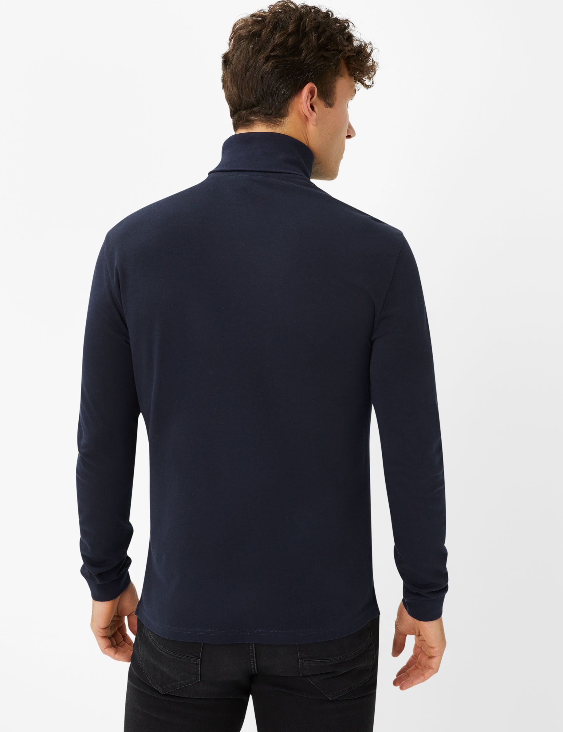 Men Style BENNO dark navy  Model back