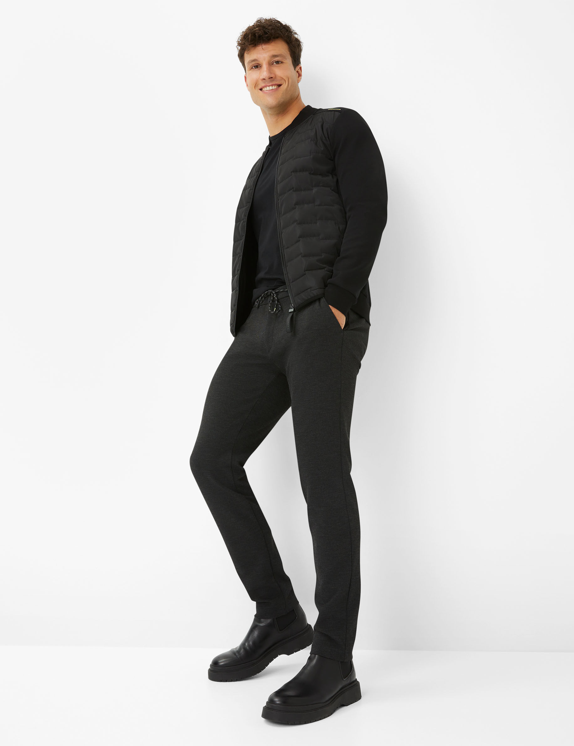 Men Style SKY black  Model Outfit