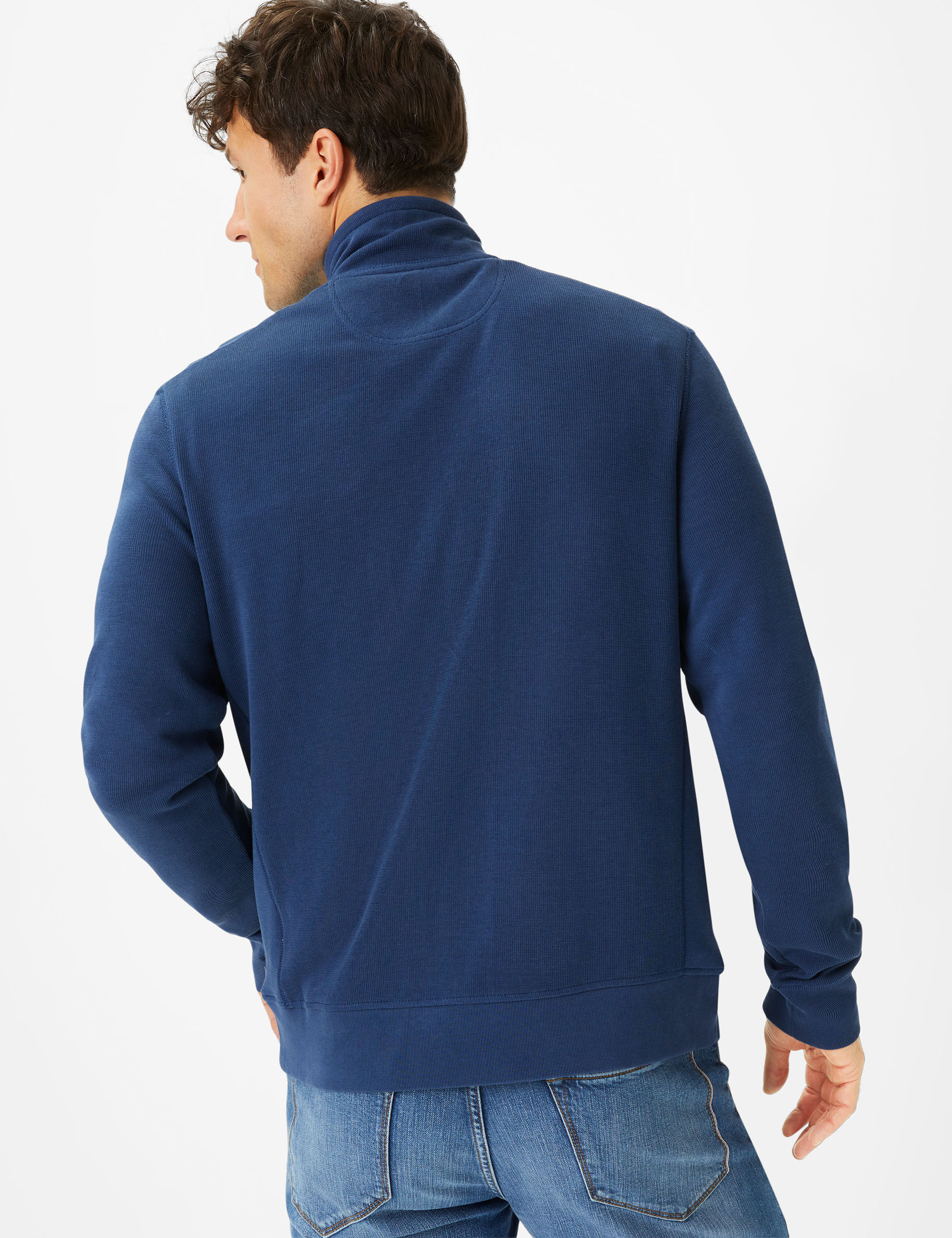 Men Style SAVIO indigo  Model back