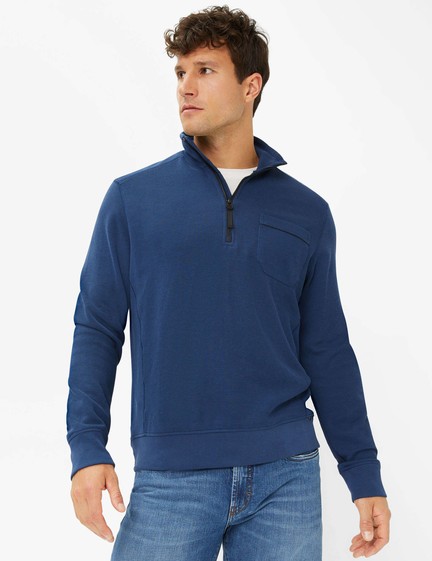 Men Style SAVIO indigo  Model Front