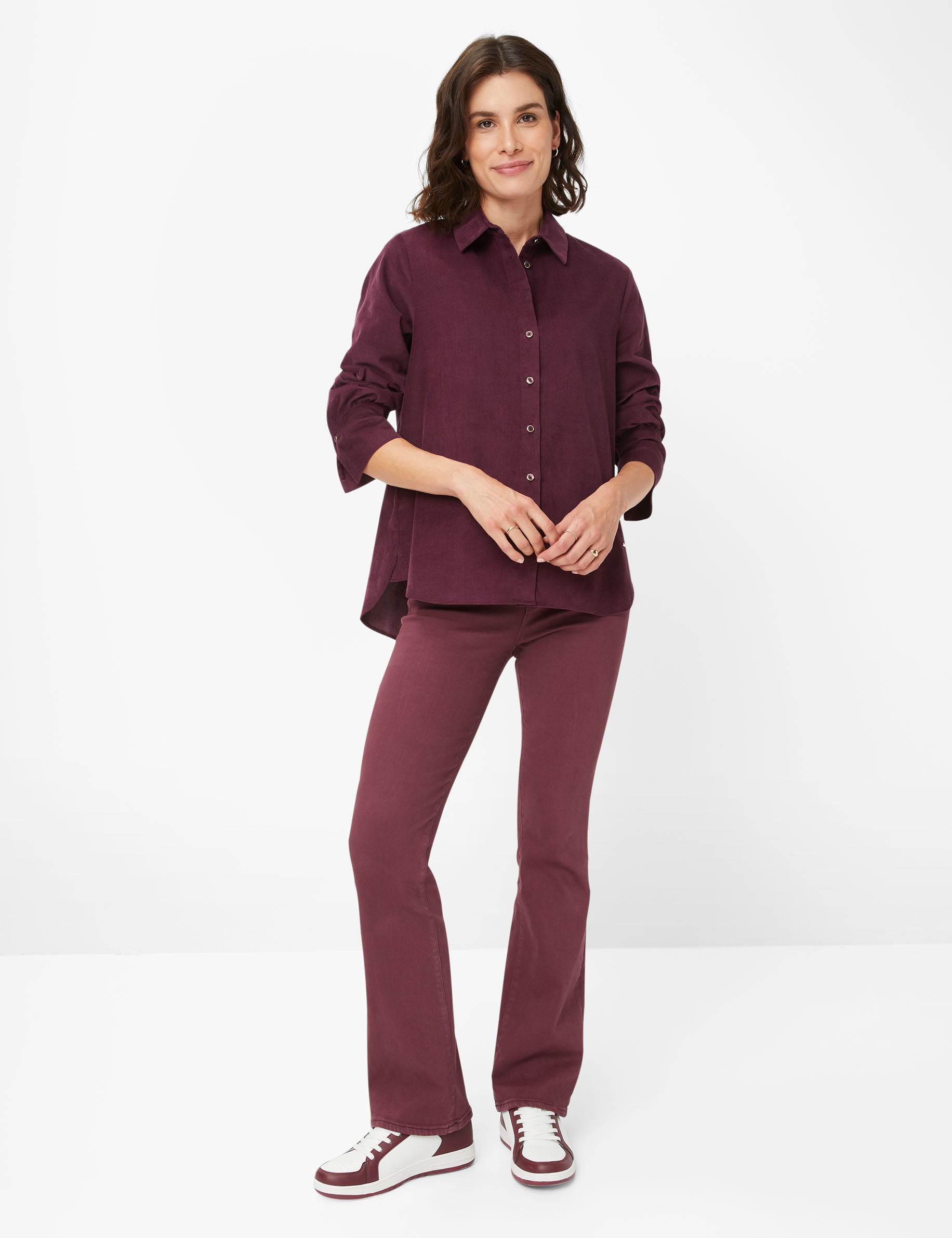 Women Style VIKI berry  Model Outfit