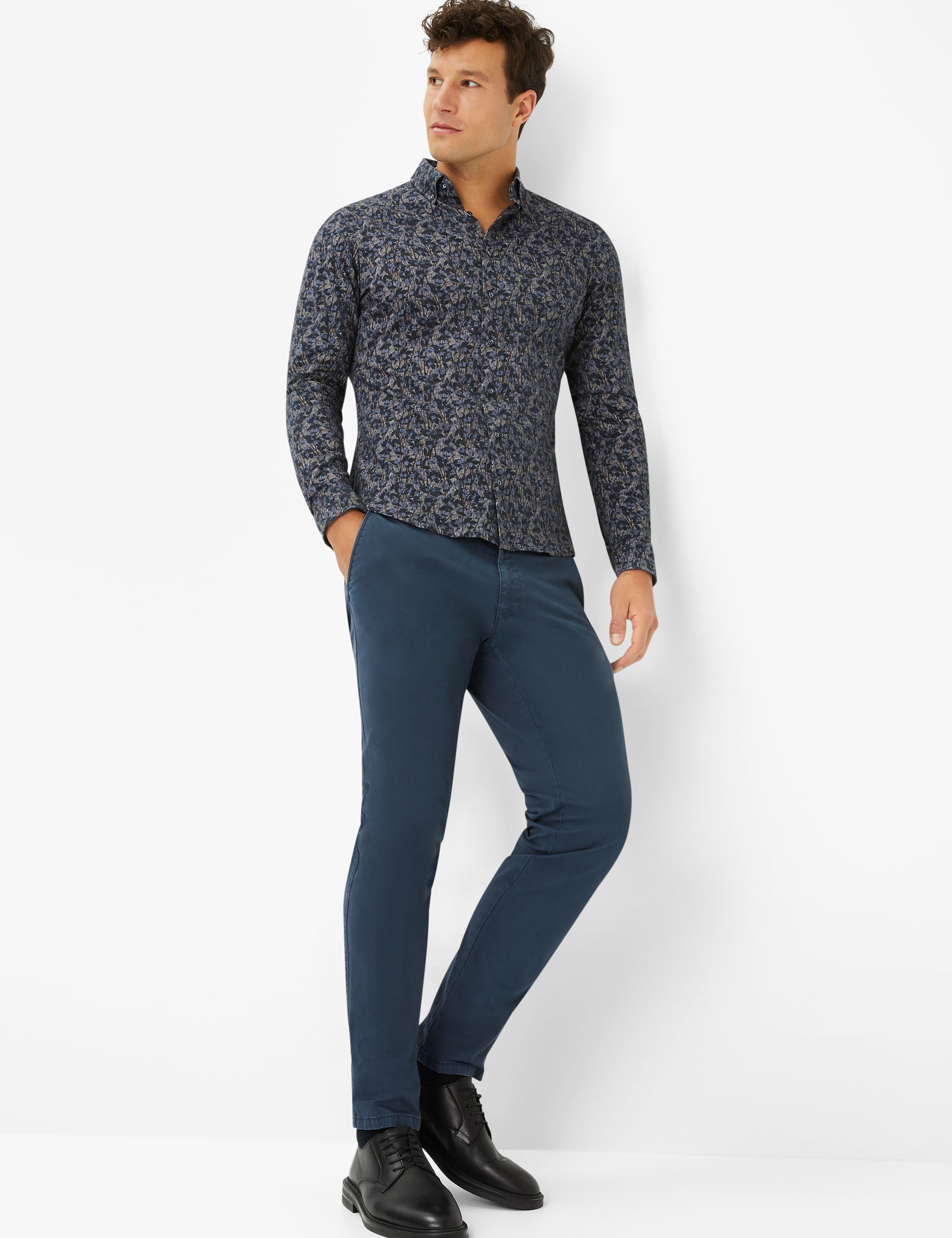 Men Style DANIEL dark navy  Model Outfit