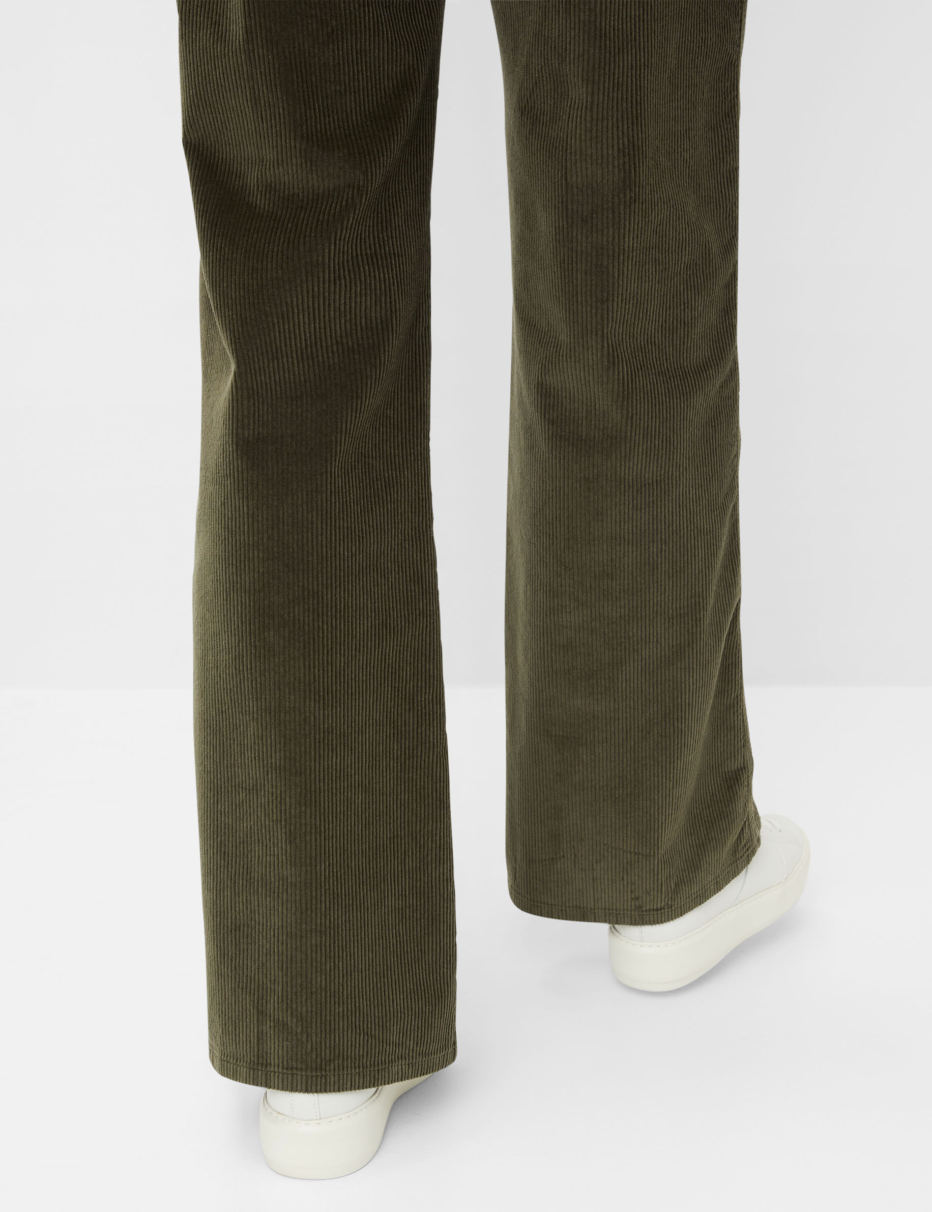 Women Style MAINE DARK KHAKI Wide Leg Detail 2