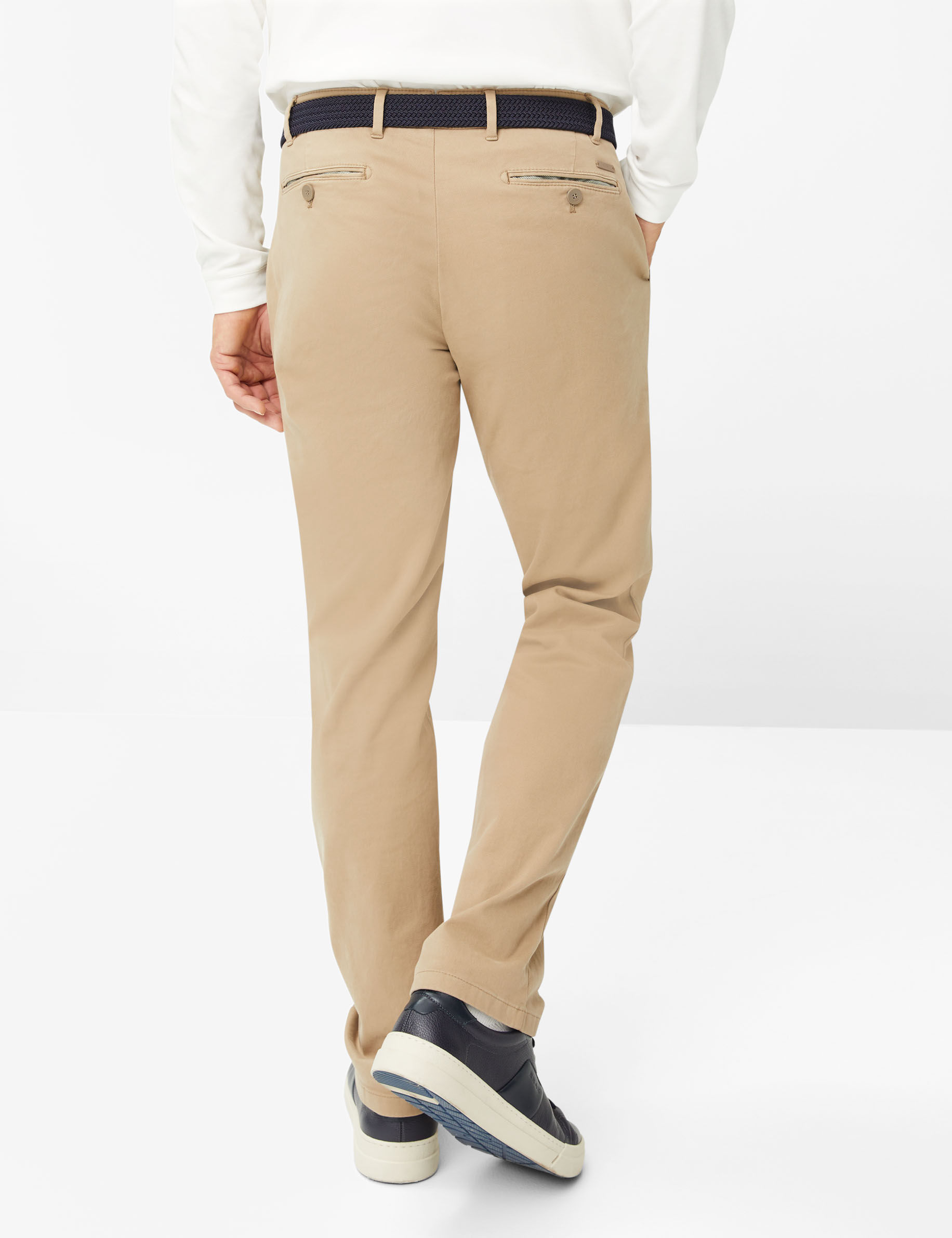 Men Style JOE BEIGE Regular Fit Model back